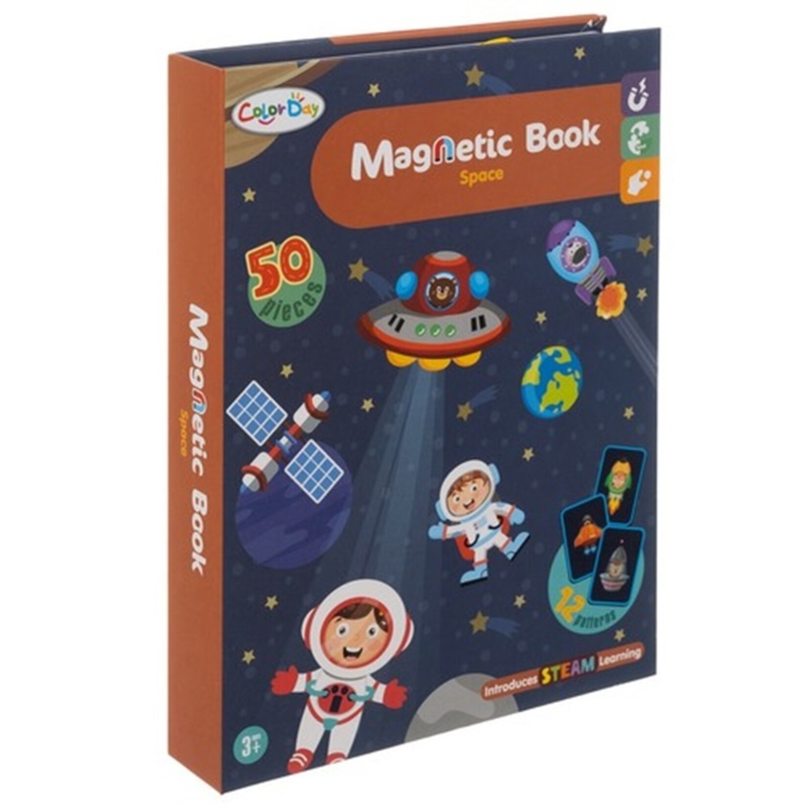 Bobbel Home Bobble Home - Magnetic Puzzle Book - Astronaut and Space Edition - Children's Book - Children's Puzzle - Puzzle Book