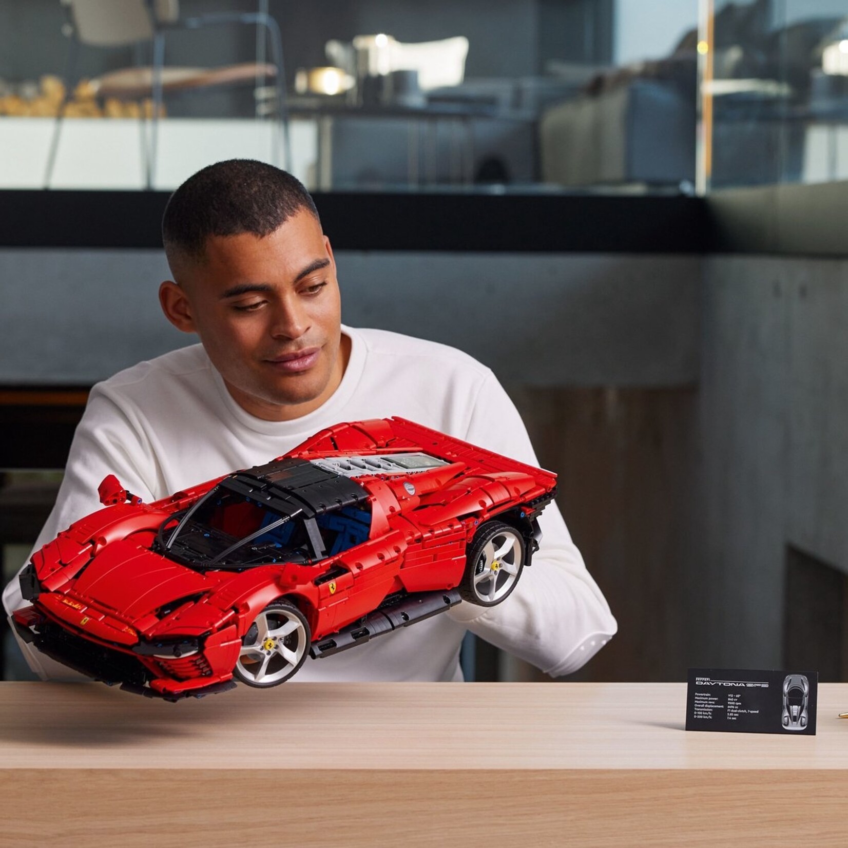 LEGO Technic Ferrari Daytona SP3 Race Car Collectible for Adults - 42143