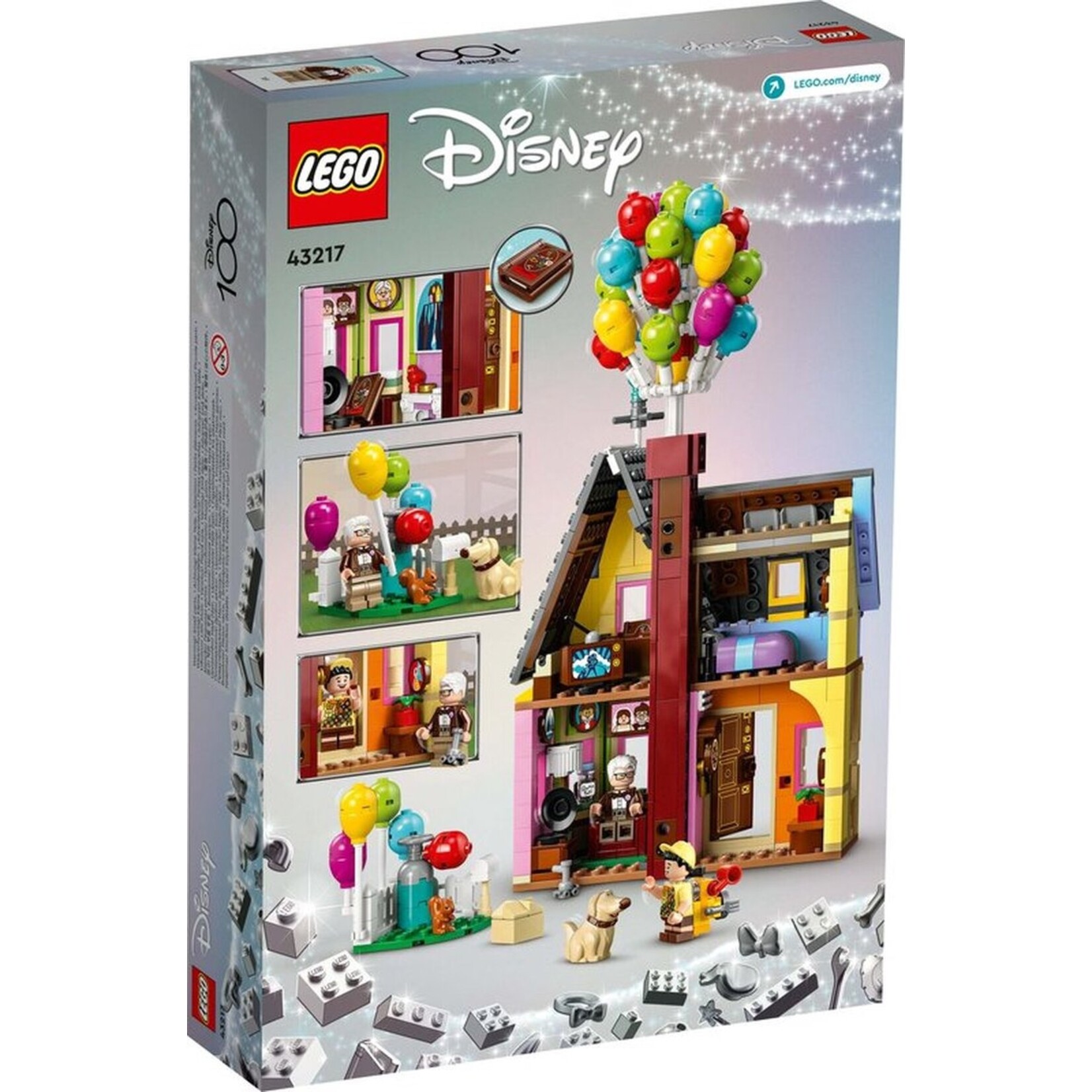 LEGO Lego Disney and Pixar House from the movie 'Up' Disney's 100th Anniversary Series Toy Model Set