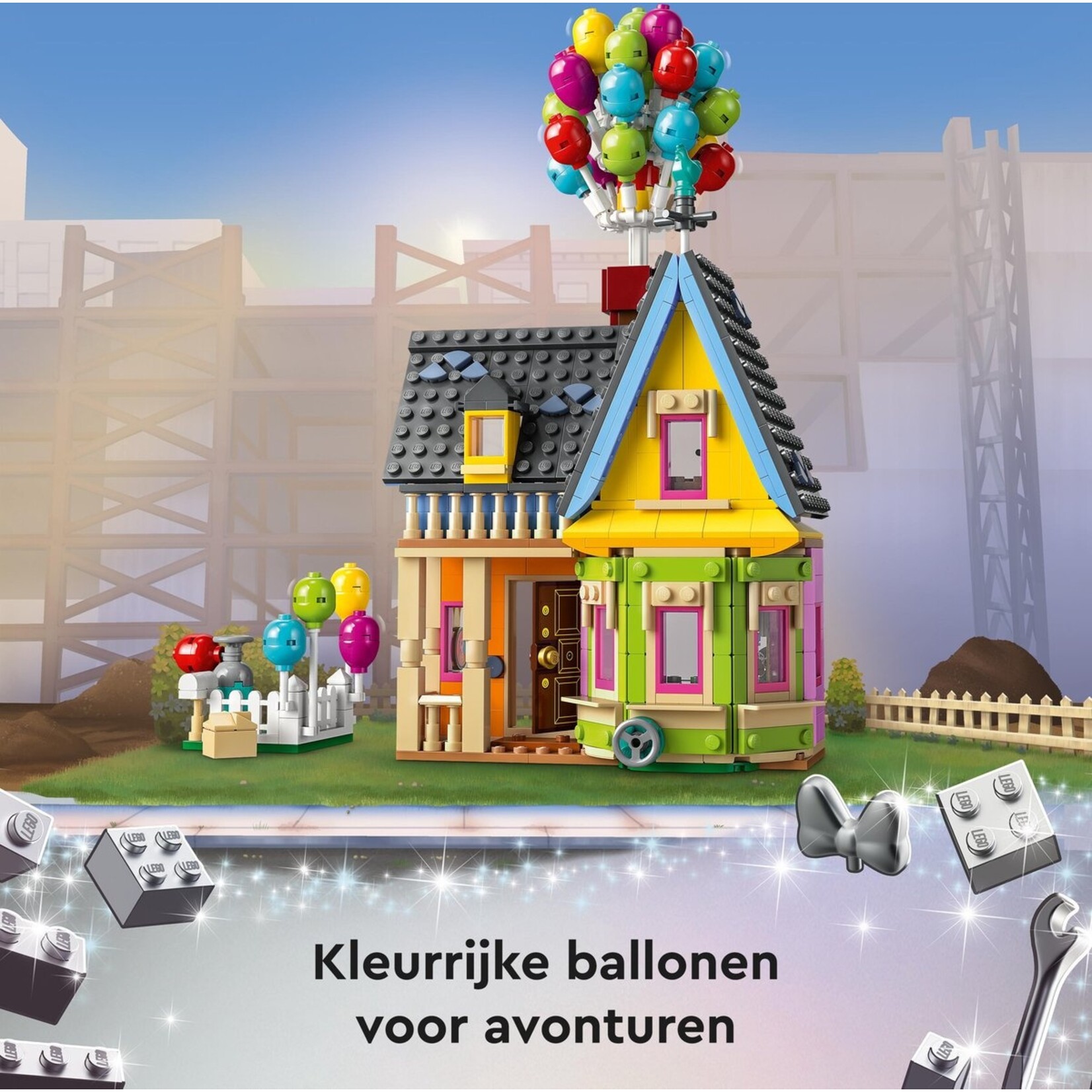 LEGO Lego Disney en Pixar Huis uit de film 'Up' Disney's 100e Verjaardag Serie Speelgoed Modelbouwset