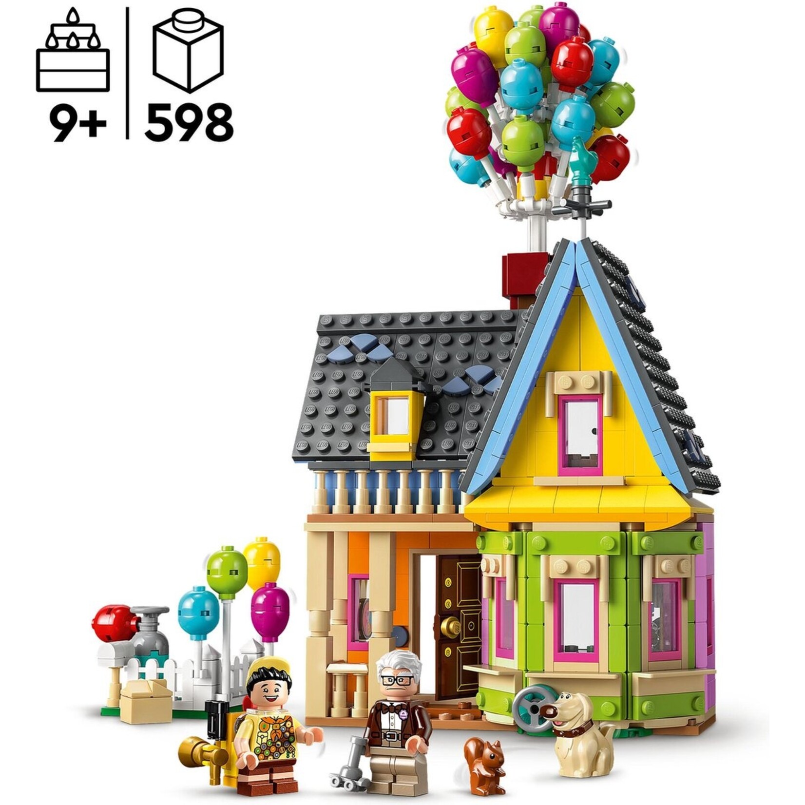 LEGO Lego Disney and Pixar House from the movie 'Up' Disney's 100th Anniversary Series Toy Model Set