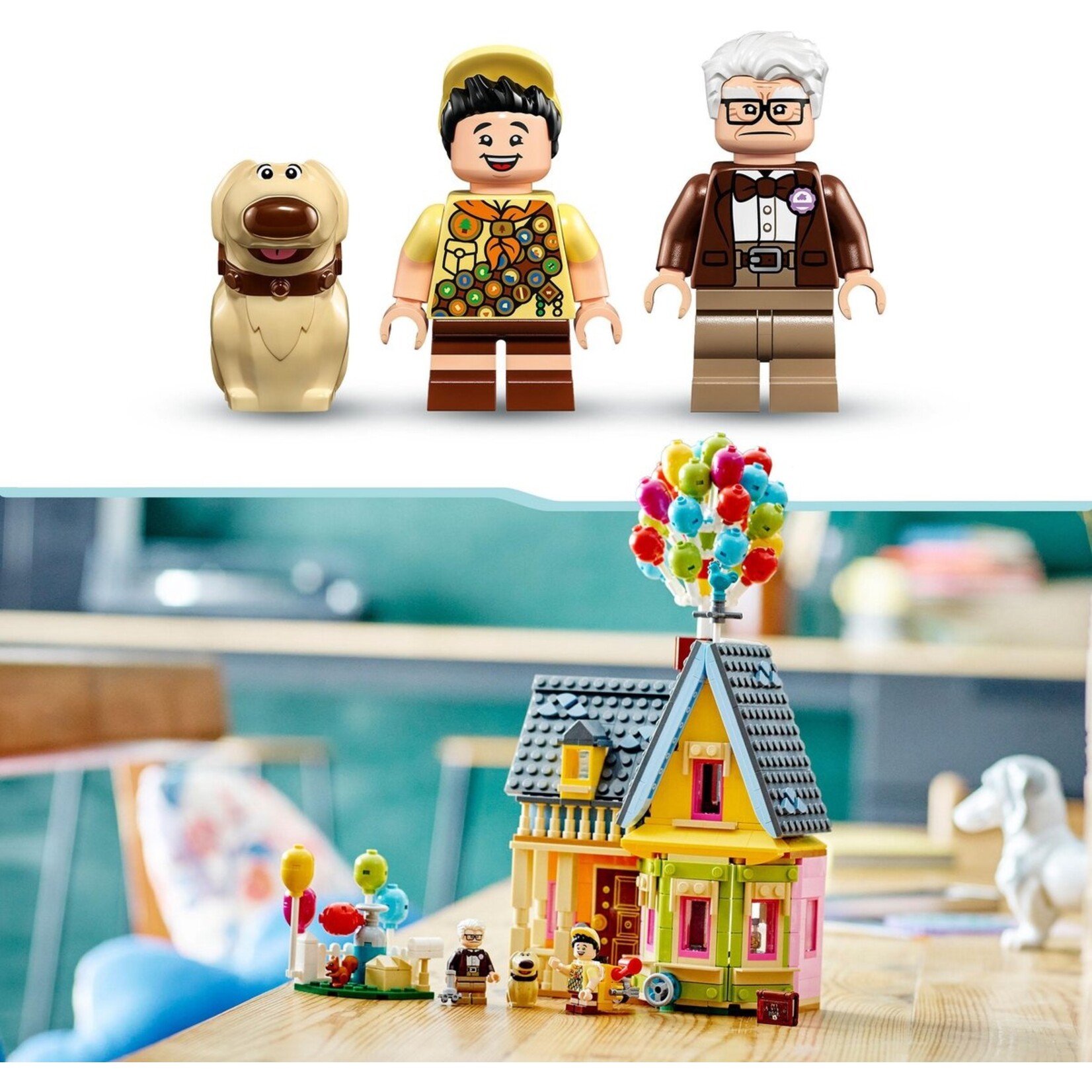 LEGO Lego Disney en Pixar Huis uit de film 'Up' Disney's 100e Verjaardag Serie Speelgoed Modelbouwset