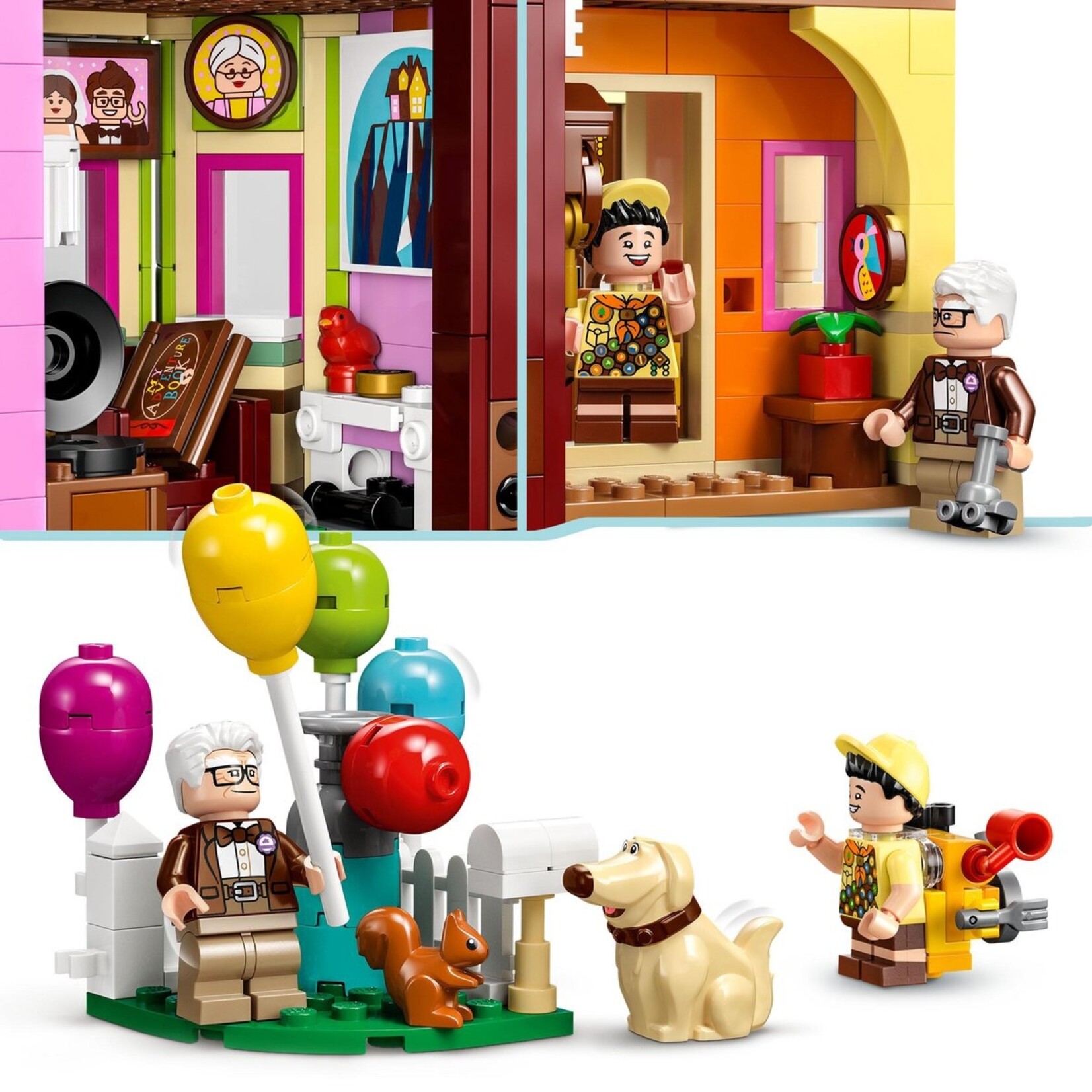 LEGO Lego Disney en Pixar Huis uit de film 'Up' Disney's 100e Verjaardag Serie Speelgoed Modelbouwset
