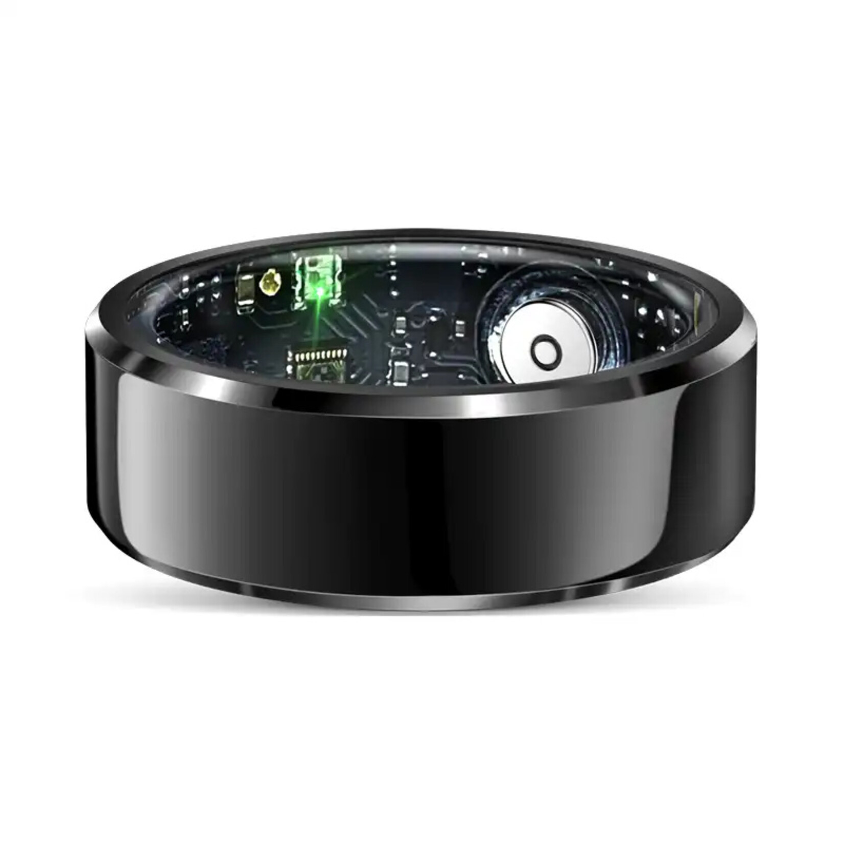 Parya Home Parya - Smart Ring - European ring size 65- Waterproof - Sleep Monitor - Heart Rate Monitor - SpO2 Monitor - Daily Activity Tracking - Mobile App - Black