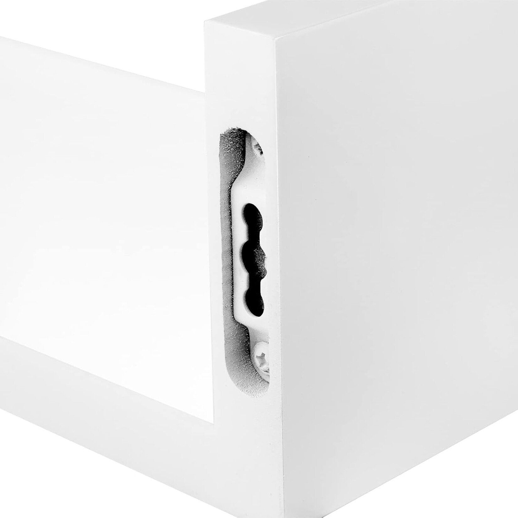 Bobbel Home Parya  Home - wall shelf set of 3 floating shelves, MDF wood, depth 15 cm