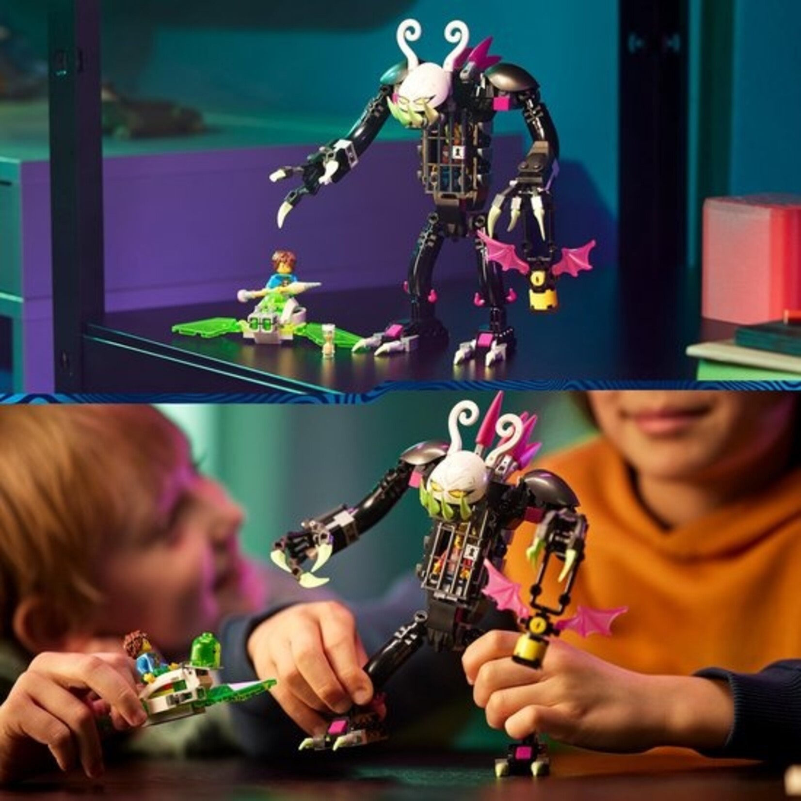 LEGO LEGO DREAMZzz Grim Grab the Cage Monster Toy Monster Set - 71455