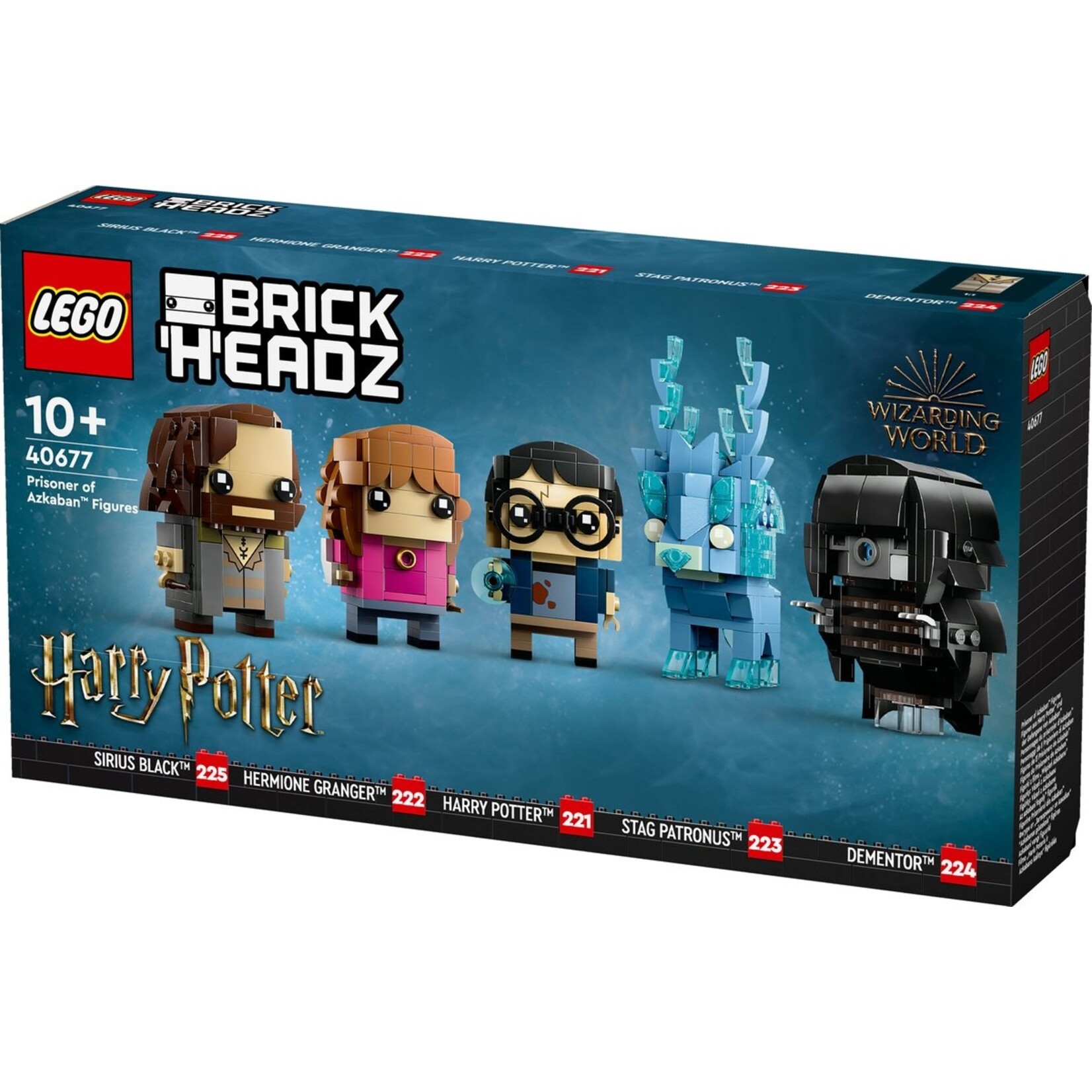 LEGO LEGO Brickheadz Harry Potter 40677 - Prisoner of Azkaban™ figures