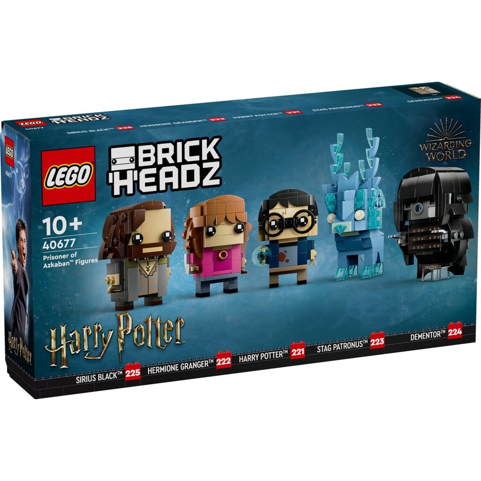 LEGO LEGO Brickheadz Harry Potter 40677 - Prisoner of Azkaban™ figures