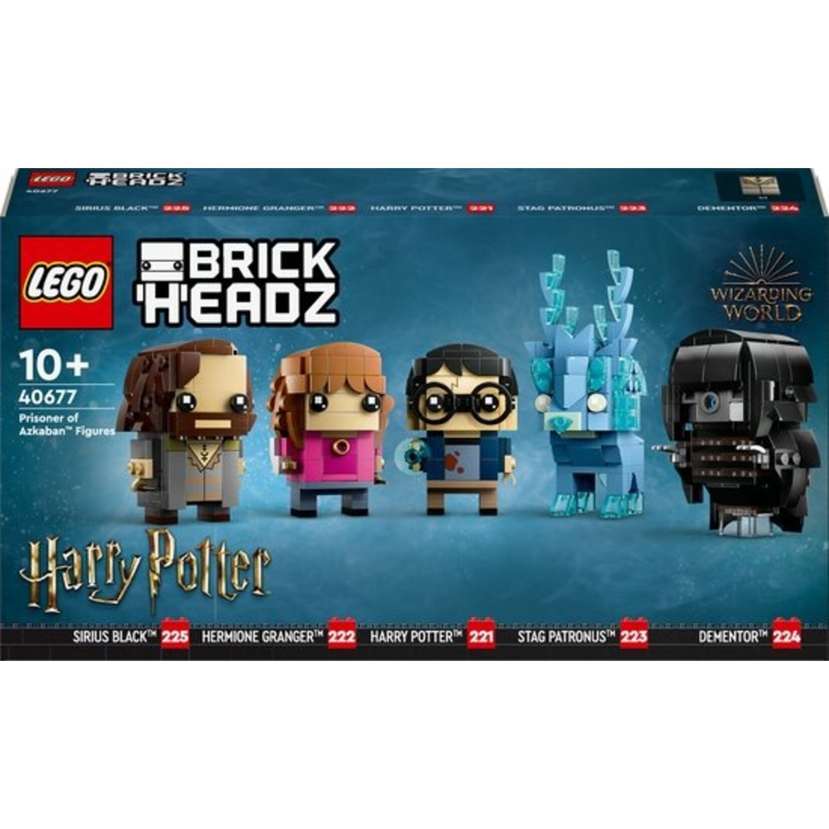 LEGO LEGO Brickheadz Harry Potter 40677 - Prisoner of Azkaban™ figures