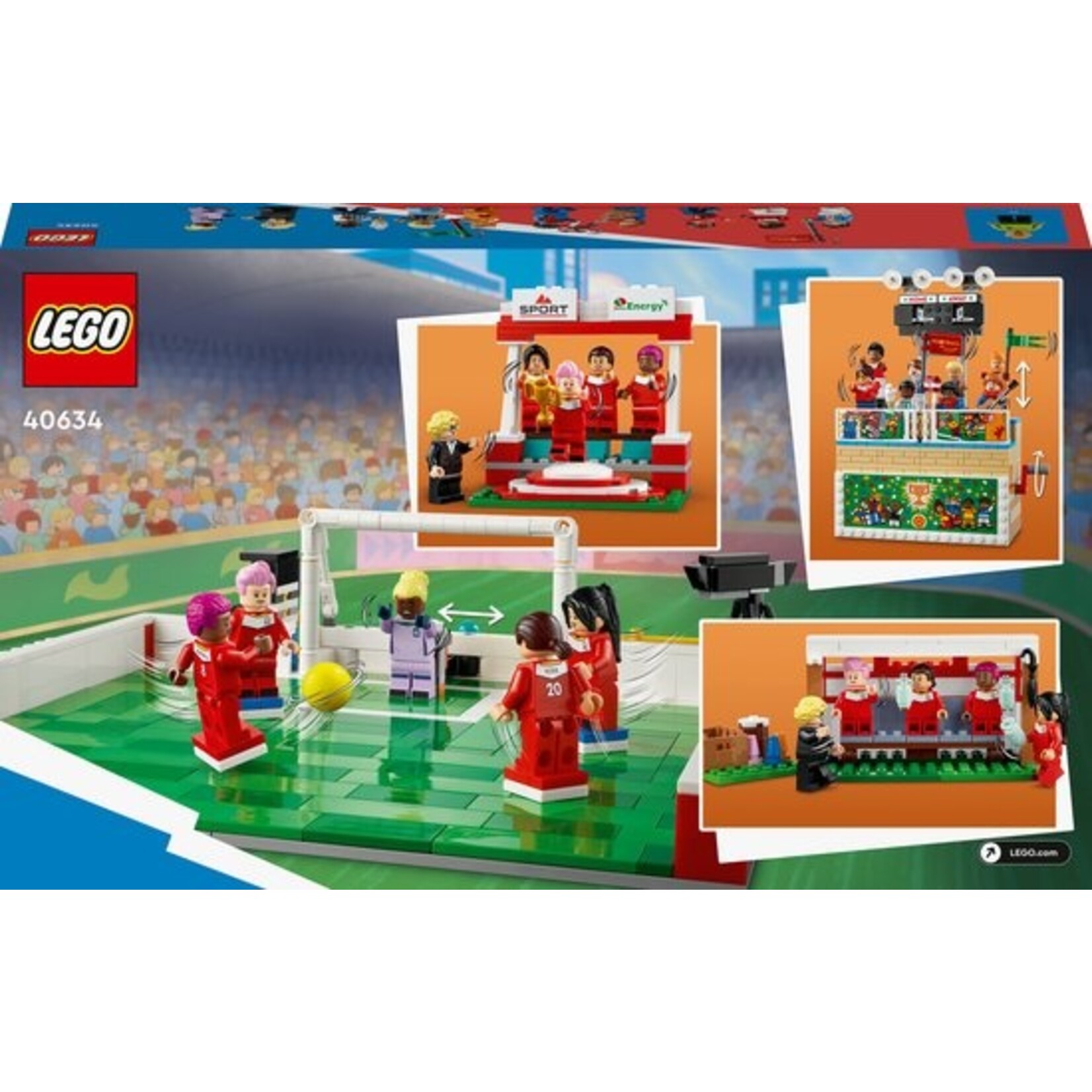 LEGO LEGO 40634 Icons of play - Sports heroes