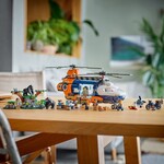 LEGO LEGO City Jungleonderzoekers: helikopter bij de basis set 60437