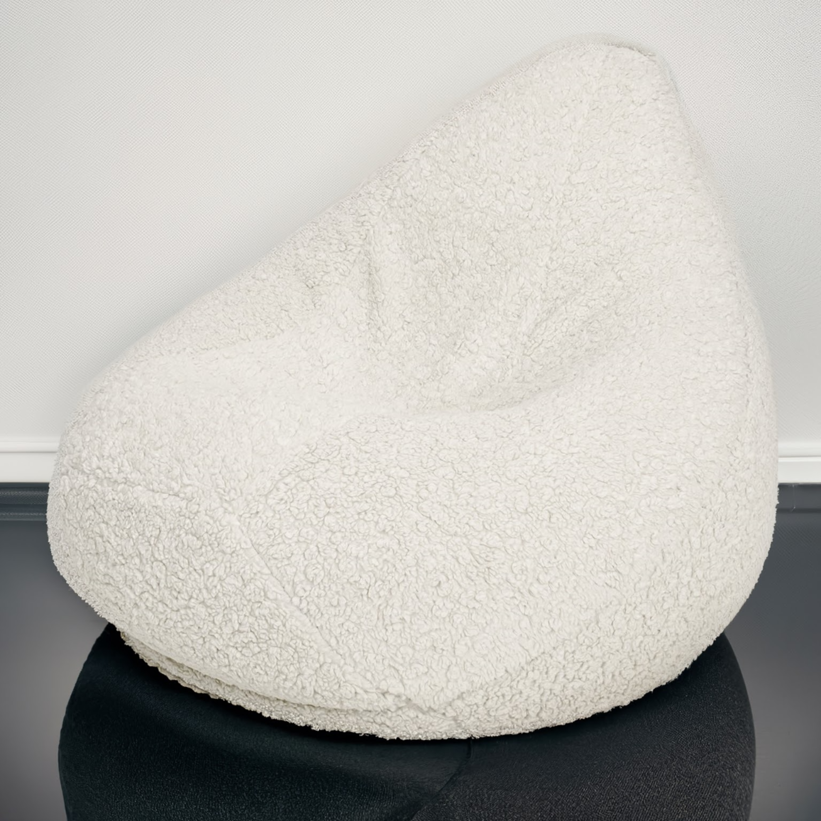 Bobbel Home Luxury Teddy Beanbag Chair from BobbelHome - Comfortable and Stylish for Living Room and Bedroom