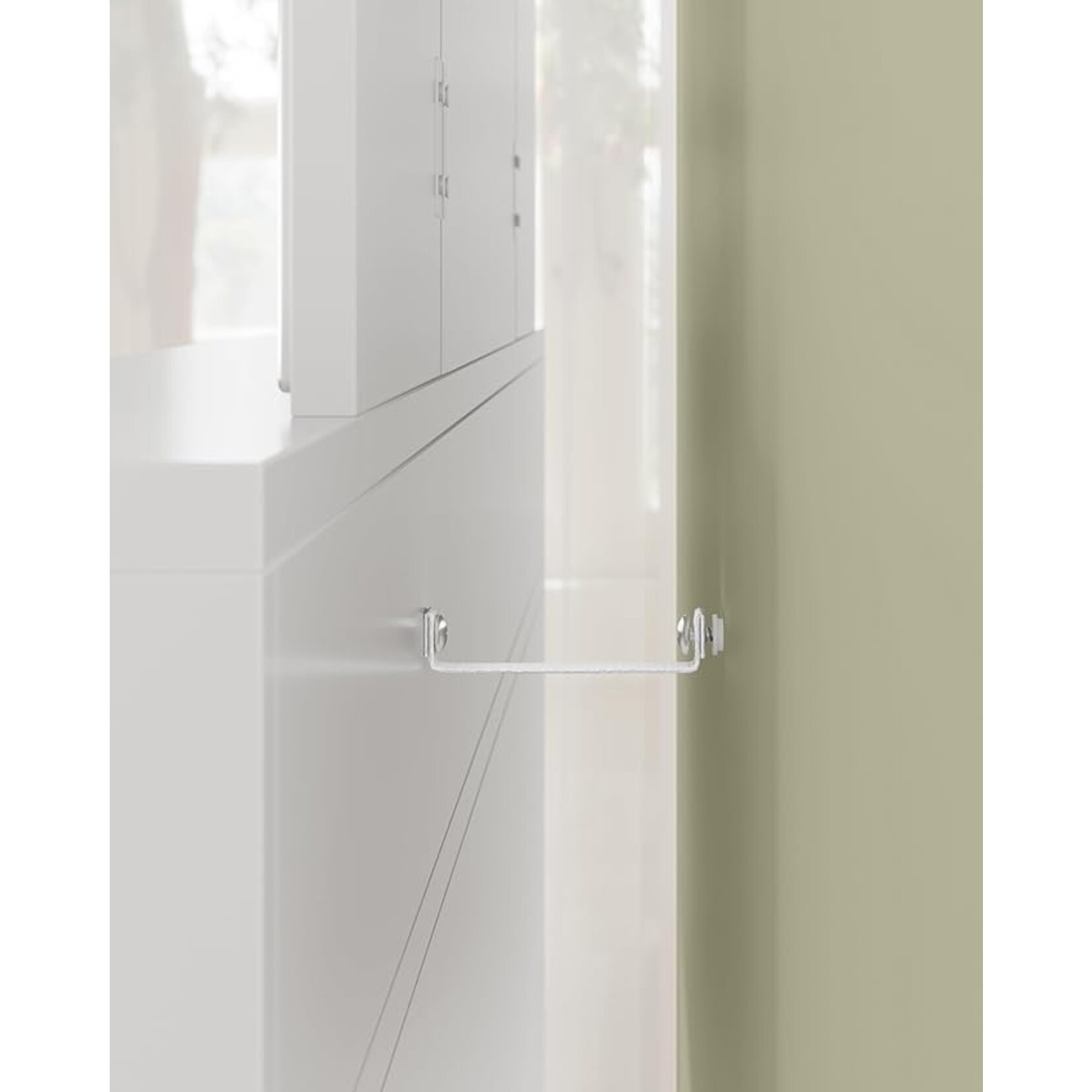 Parya Home Dressing table, dressing table with folding mirror and 2 drawers, cosmetic table with 3 open compartments, dressing table, for make-up, modern, white