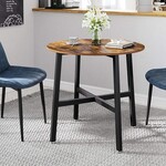 Parya Home Dining table, round kitchen table, for living room, office