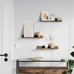 Parya Home wall shelves, set of 3, floating shelves