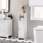 Parya Home Parya Home bathroom cabinet, bathroom furniture, bathroom cupboard, narrow bathroom shelf, adjustable shelves, space-saving, easy assembly, white