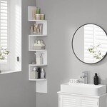 Parya Home 5-Tier Bookcase - 127.5CM Filing Cabinet - Cabinet