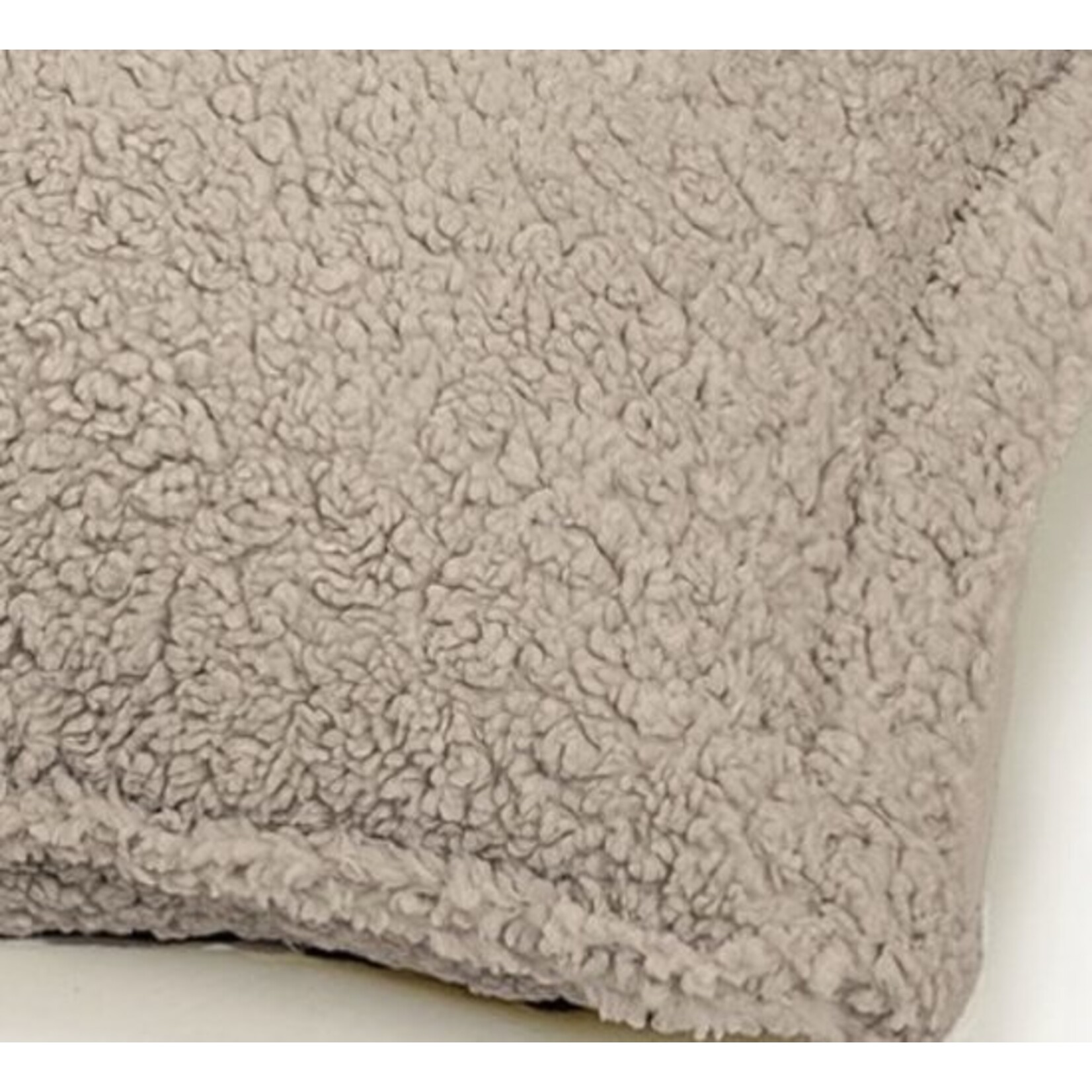 Bobbel Home BobbelHome - sfeervolle zitzak/zitkussen - 100 X 150 cm - Teddy - Taupé