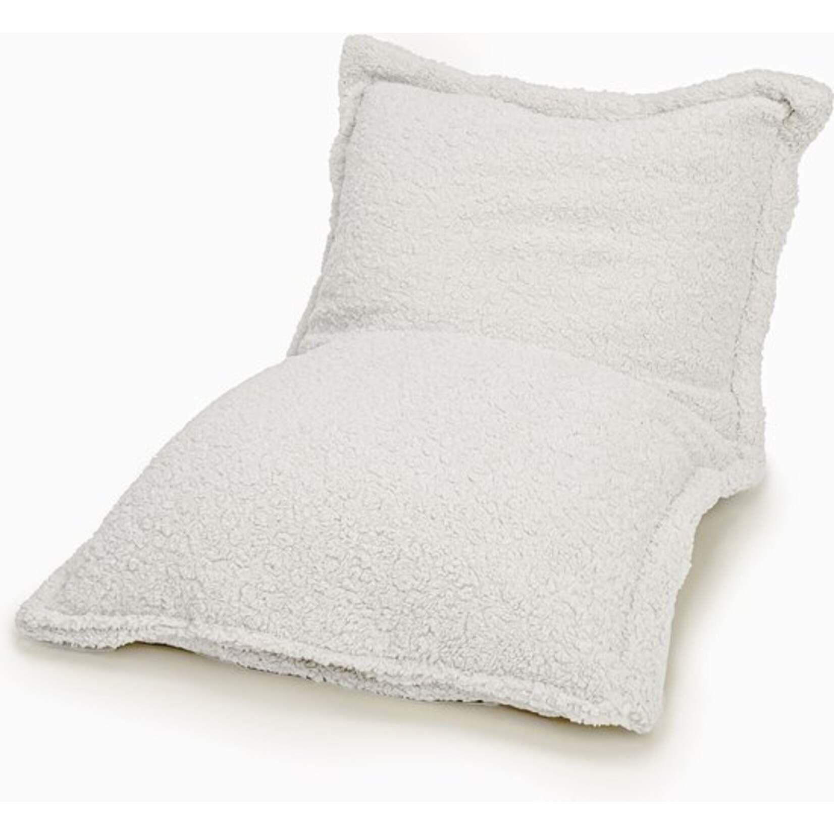 Bobbel Home BobbelHome - attractive beanbag / cushion - 100 x 150 cm - Teddy - Ecru