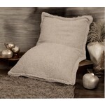 Bobbel Home BobbelHome - attractive beanbag/seat cushion -  Teddy - Beige Taupé
