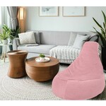 Bobbel Home Bobbel Home - Beanbag Chair Shape - Santiago - Rib Fabric - Seat Chair - Junior - 100 liters - Curduroy - For Indoor - Pink - Copy