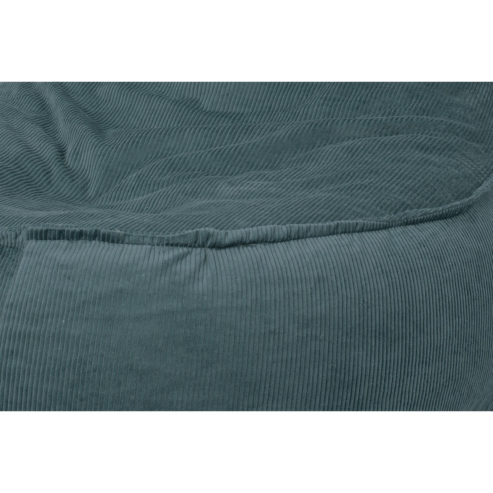 Drop & Sit - Chair Beanbag Ribbing - Petrol - Junior - Indoors