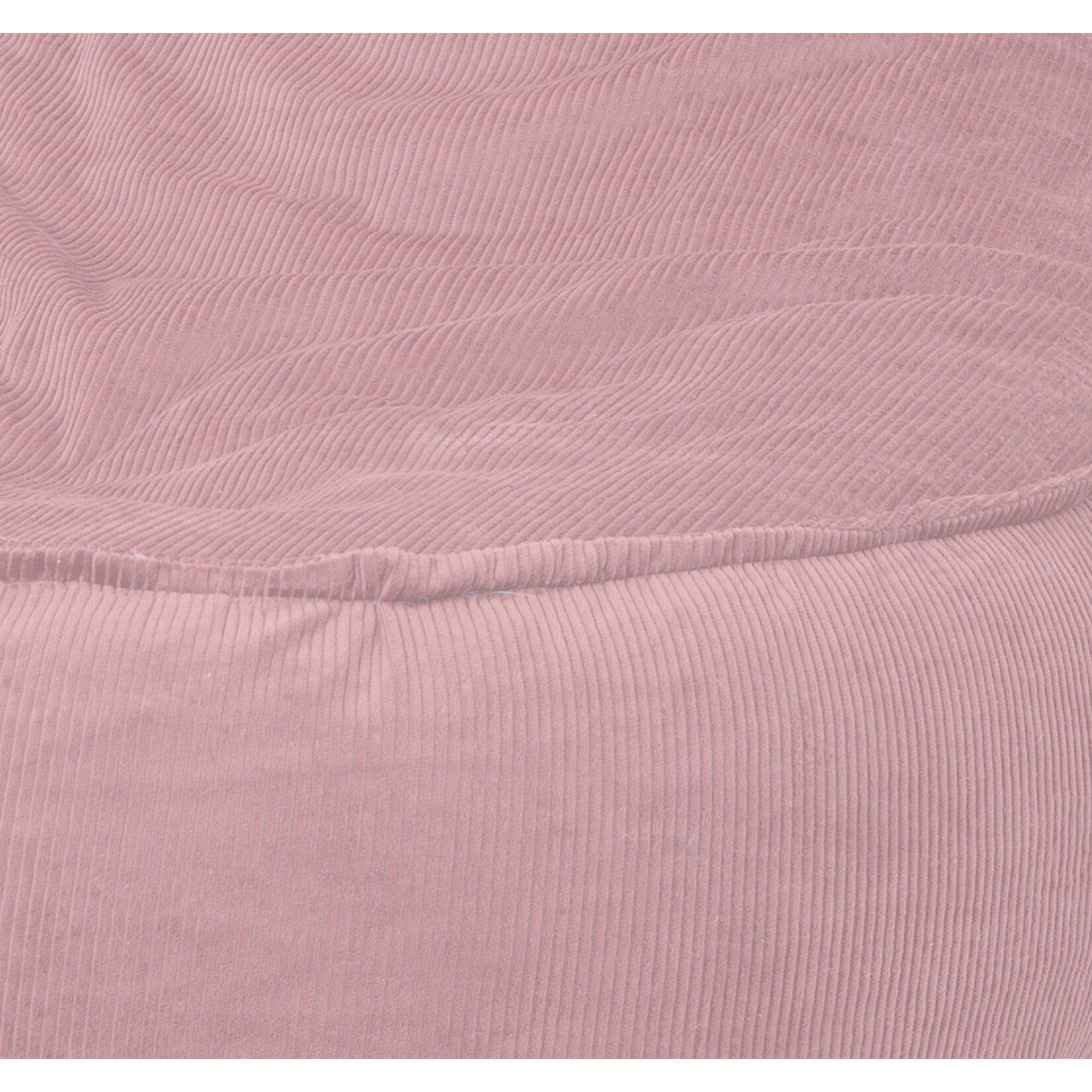 Bobbel Home Bobbel Home - Beanbag Chair Shape - Santiago - Rib Fabric - Seat Chair - Junior - 100 liters - Curduroy - For Indoor - Pink