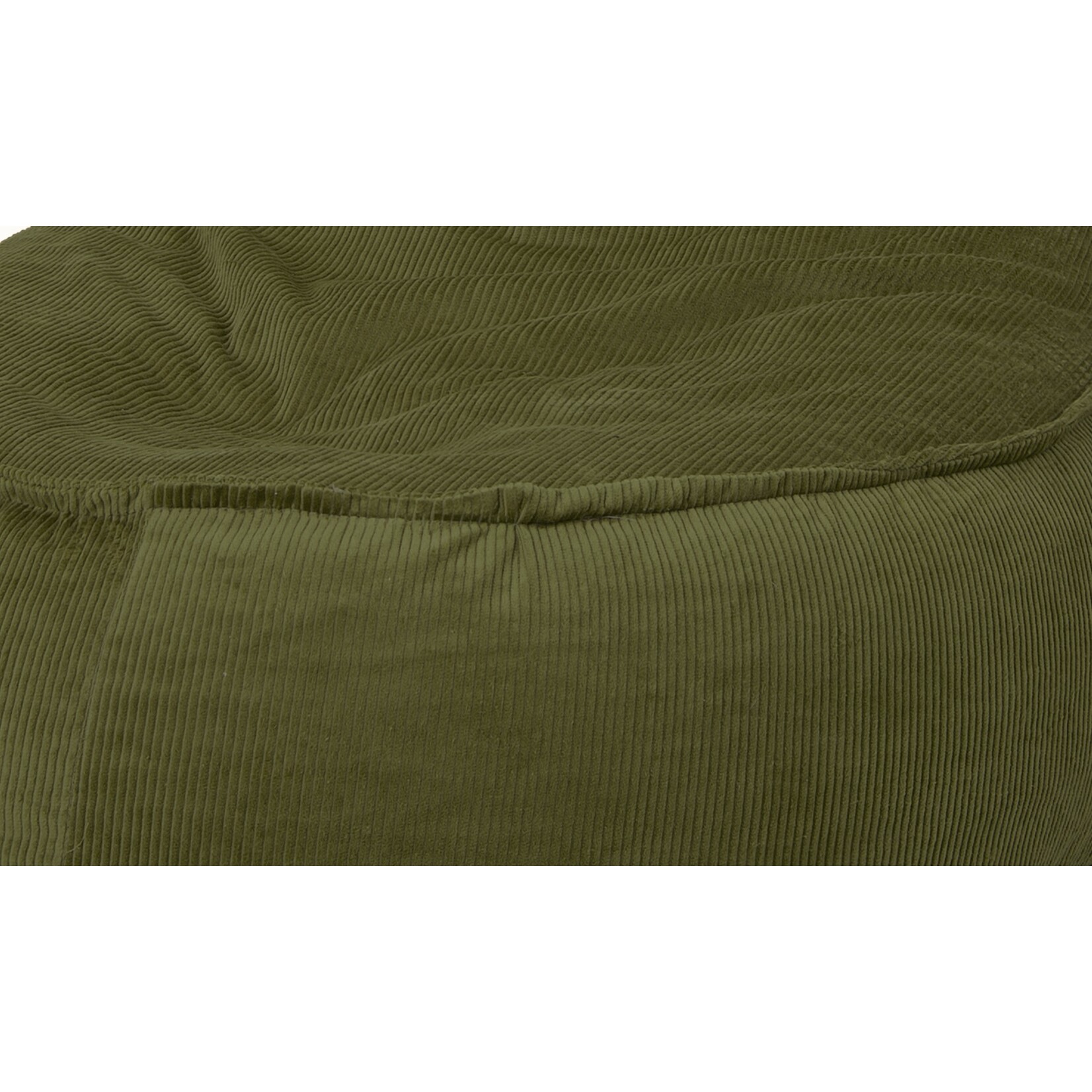 Bobbel Home Bobbel Home - Seat Bag Chair Shape - Santiago - Rib Fabric - Seat Chair - Junior - 100 liters - Curduroy - For Indoor - Hunter