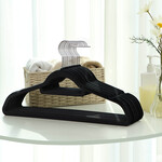 Bobbel Home 50 Anti-slip kleerhangers - Ultra-dunne Kledinghangers met Fluweel - Klerenhanger