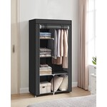 Bobbel Home Closet XL - Wardrobe - Folding Wardrobe Black
