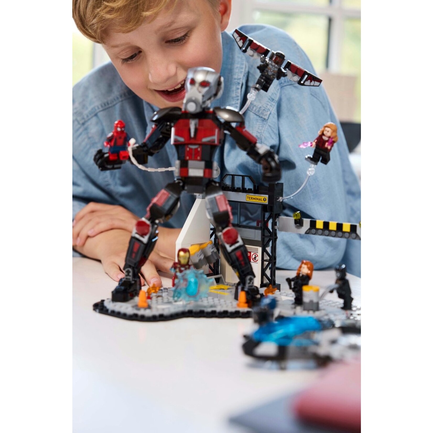 LEGO Marvel Captain America: Civil War actiescène - 76314