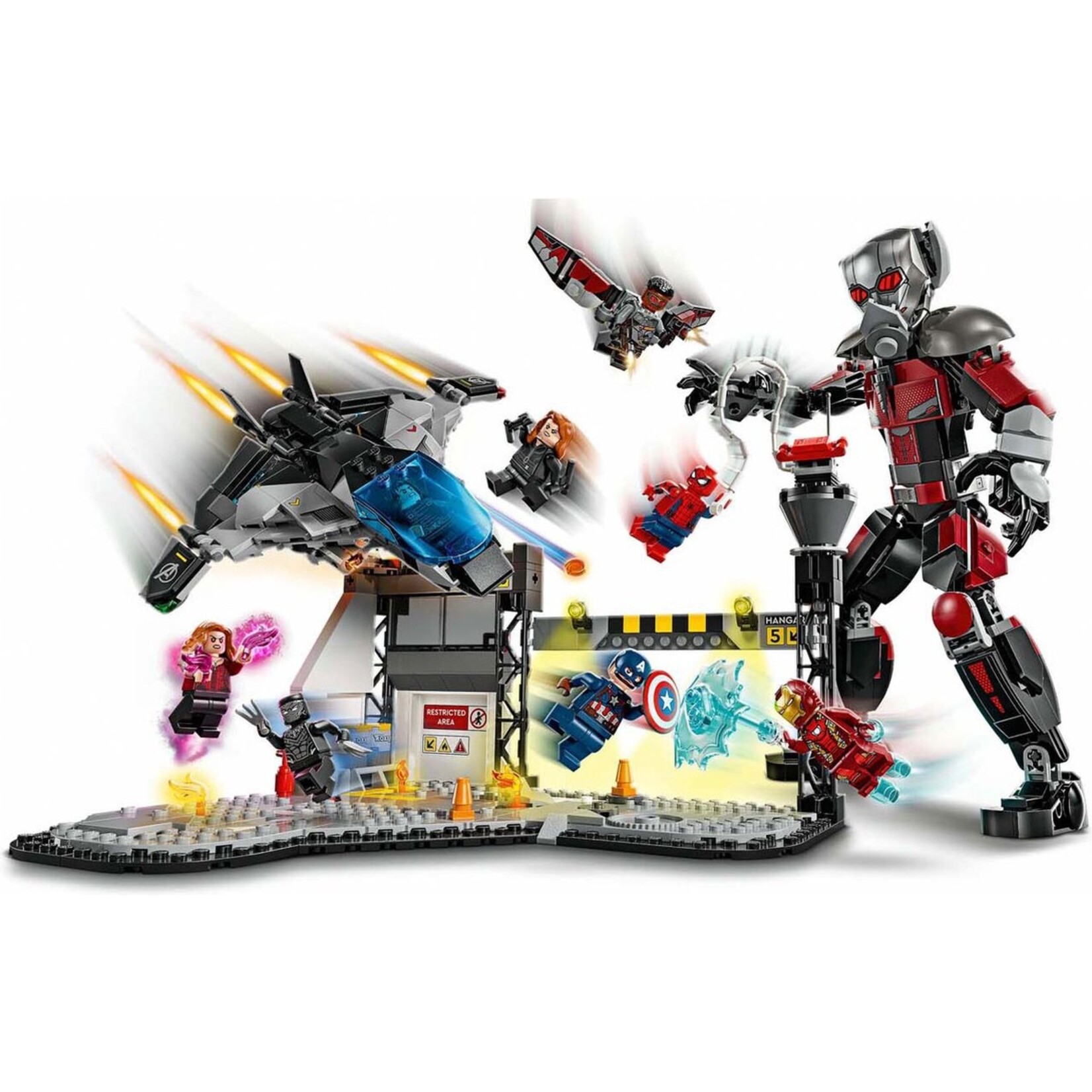 LEGO Marvel Captain America: Civil War actiescène - 76314