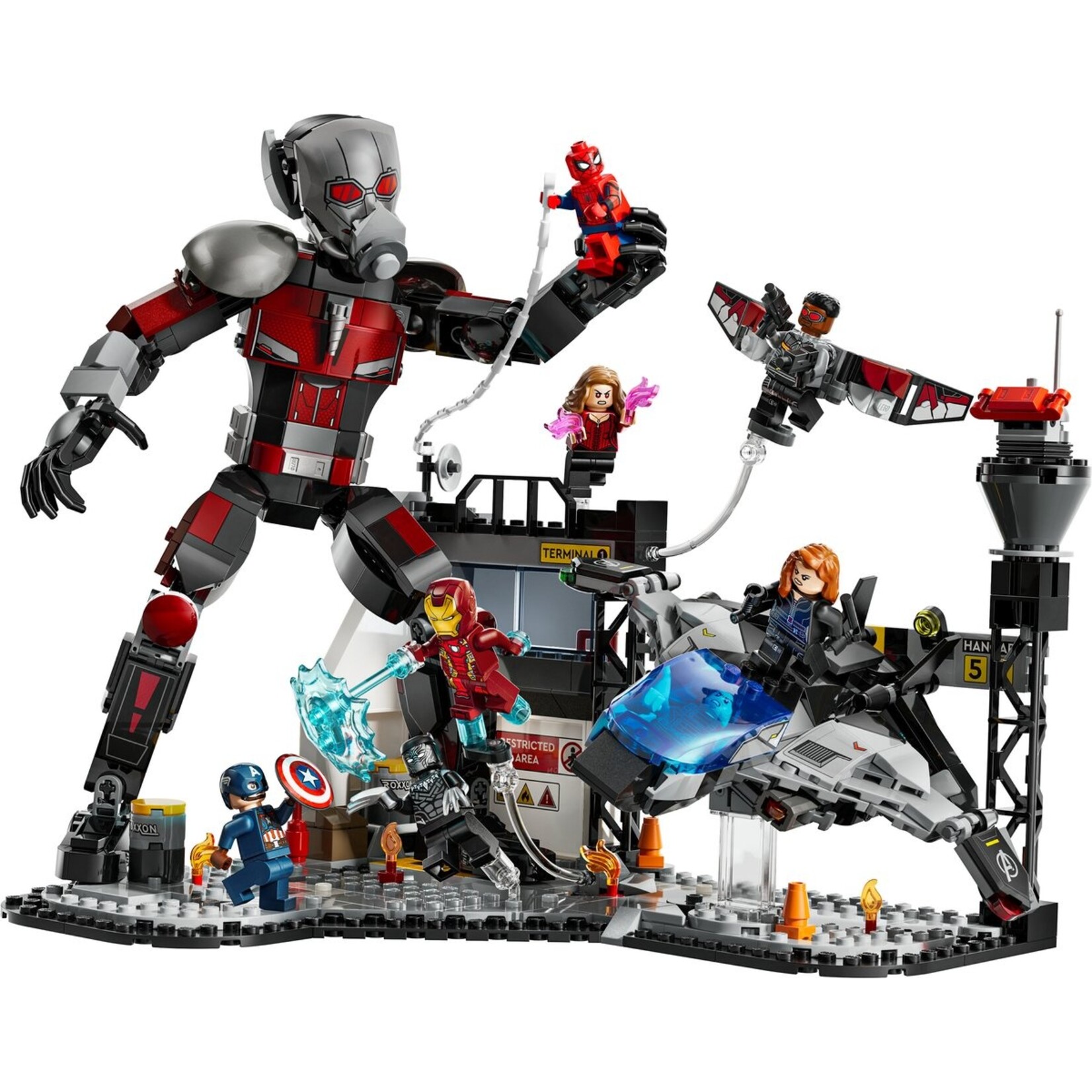 LEGO Marvel Captain America: Civil War actiescène - 76314