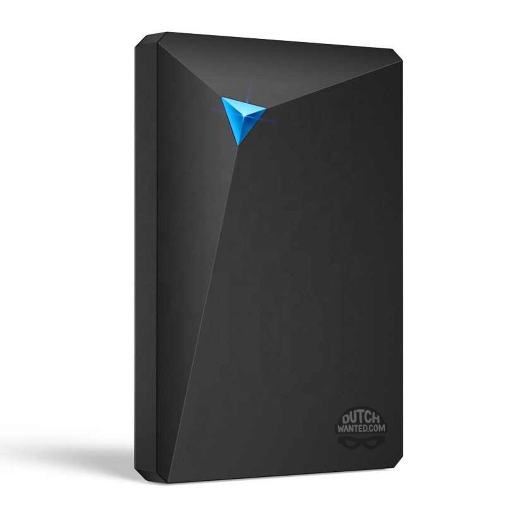 Dutch Wanted Dutch Wanted Double- HDD External Hard Disk - Fast writing speed - 1TB (2x 500GB) dual disk of 2x 500GB for direct backup - Plug and play - External PC or laptop storage - USB 3.2 - Black