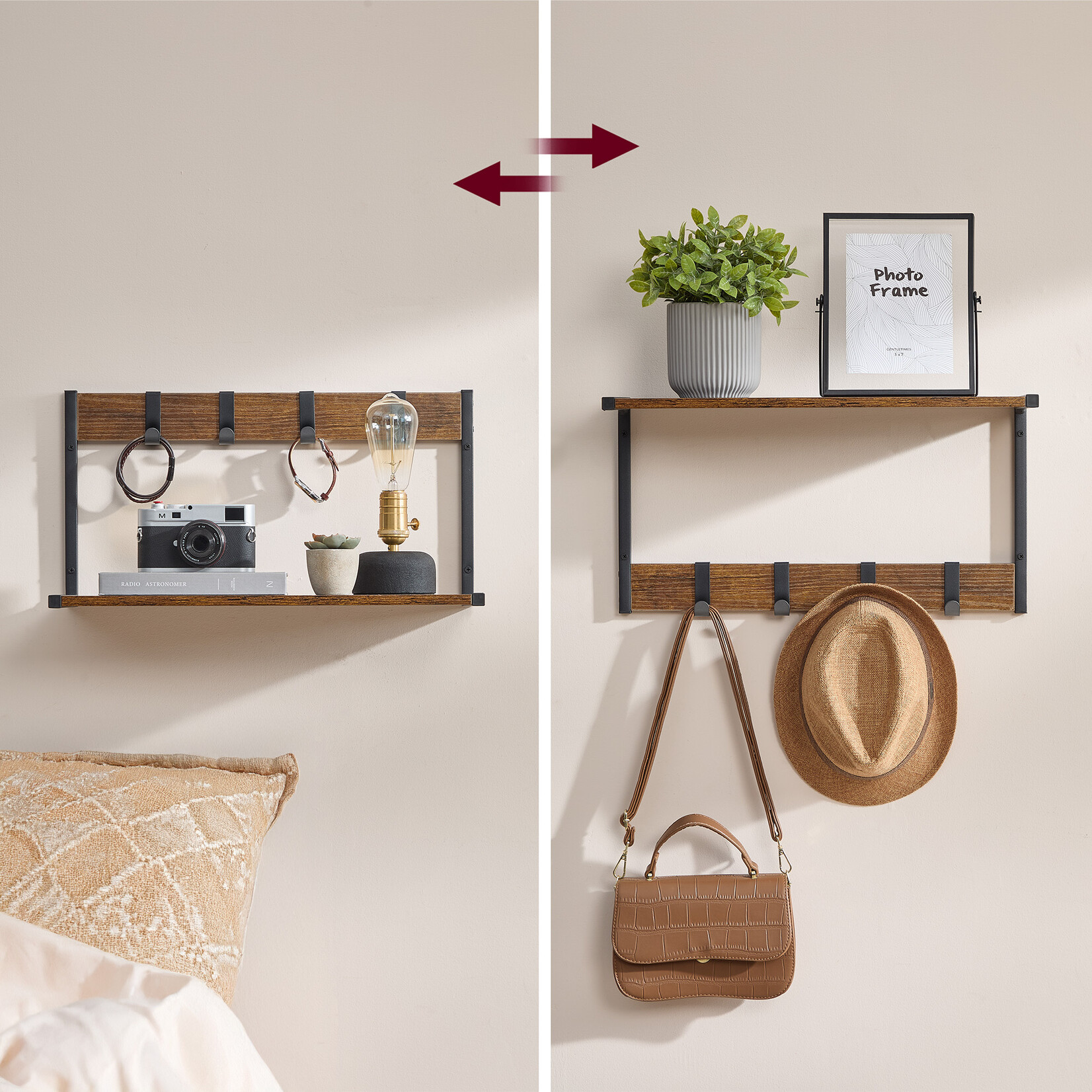 Bobbel Home Stylish Wall Shelves by Bobbel Home - Set of 2