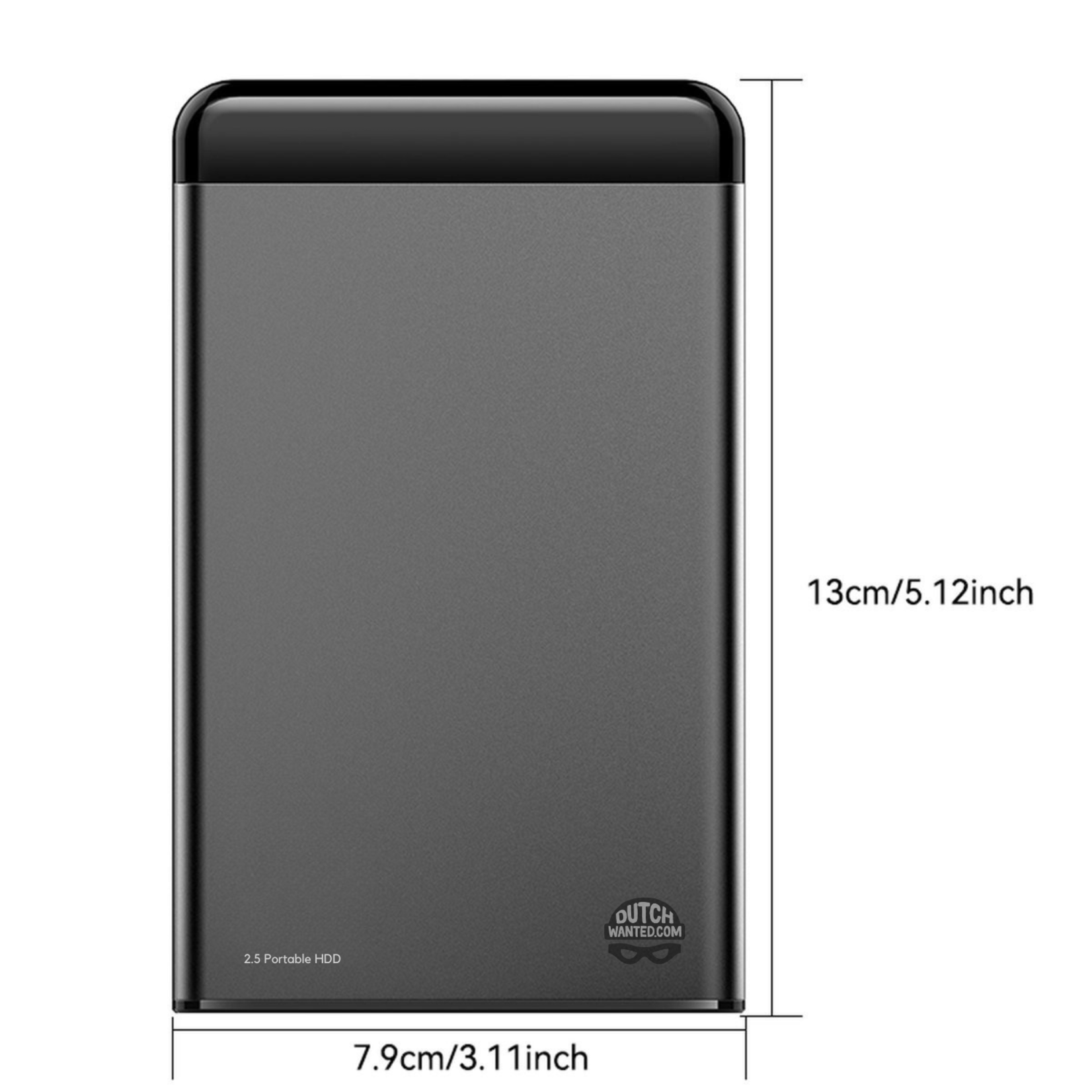 Dutch Wanted Dutch Wanted Eaget Draagbare SSD Externe Harde Schijf - 500GB aan Solide State Opslag - Plug and play - Portable storage - Opslag extern pc of laptop - USB 3.2 - Harde schijf expansion