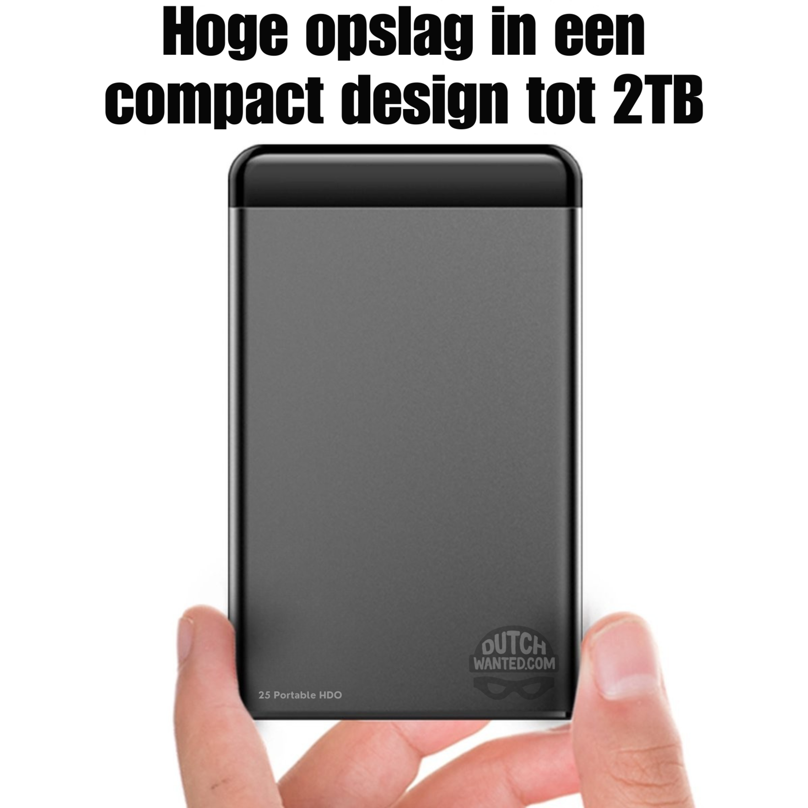 Dutch Wanted Dutch Wanted Eaget Portable SSD External Hard Drive - 500GB of Solid State Storage - Plug and play - Portable storage - Storage external PC or laptop - USB 3.2 - Hard drive expansion