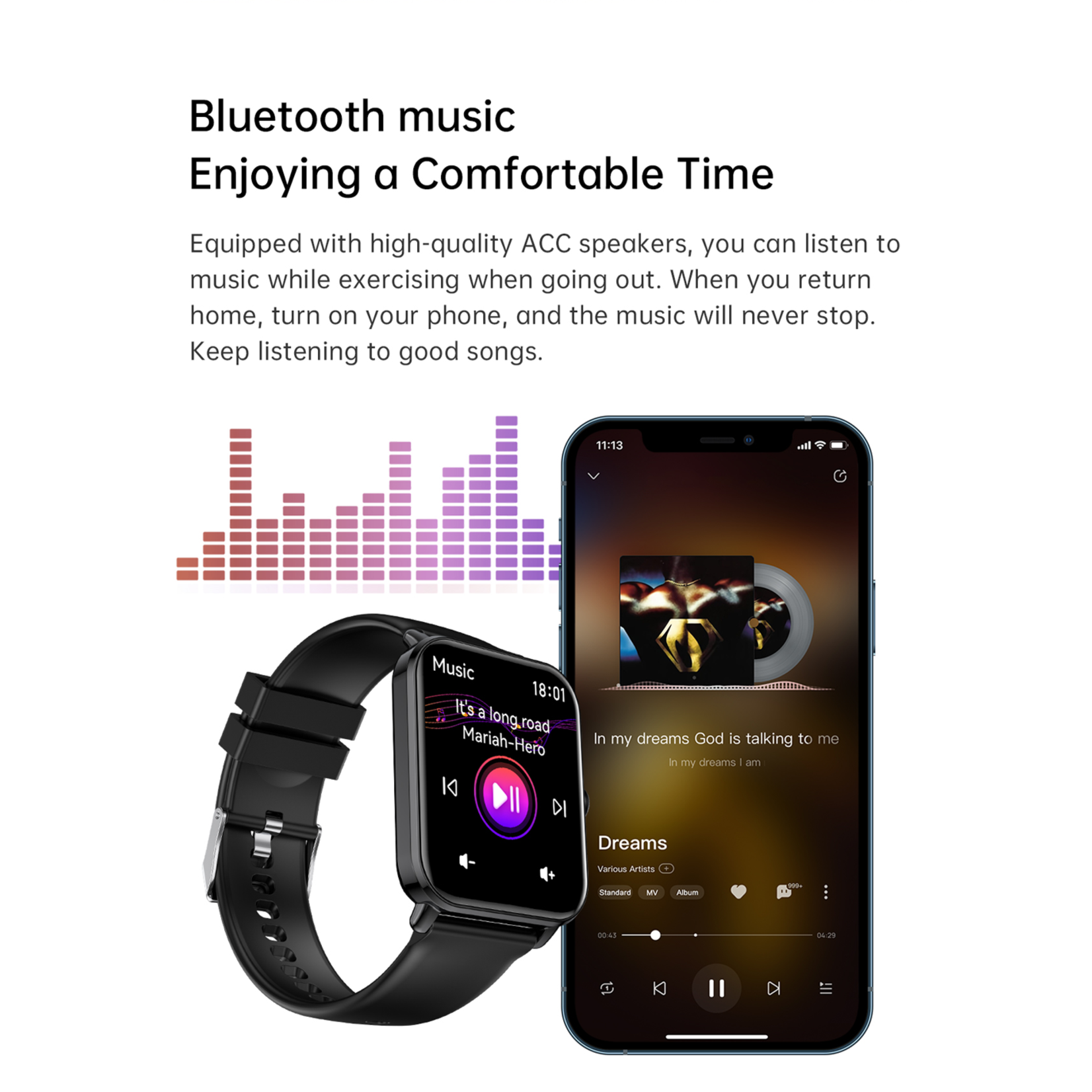 Parya Parya Smartwatch Activity Tracker – Pink – Heart Rate, Blood Pressure, Step Counter, Notifications & IP67 – iOS & Android – 14-Day Standby