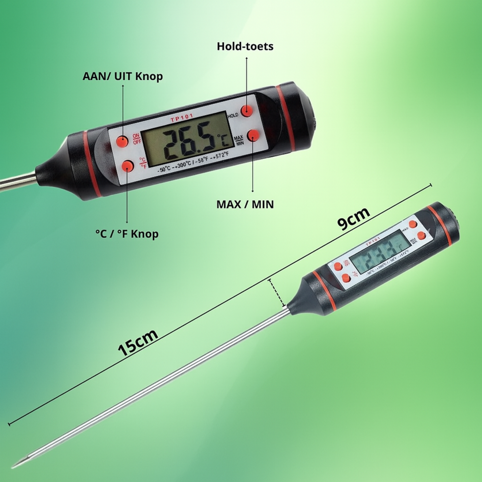 Vlees thermometer mini