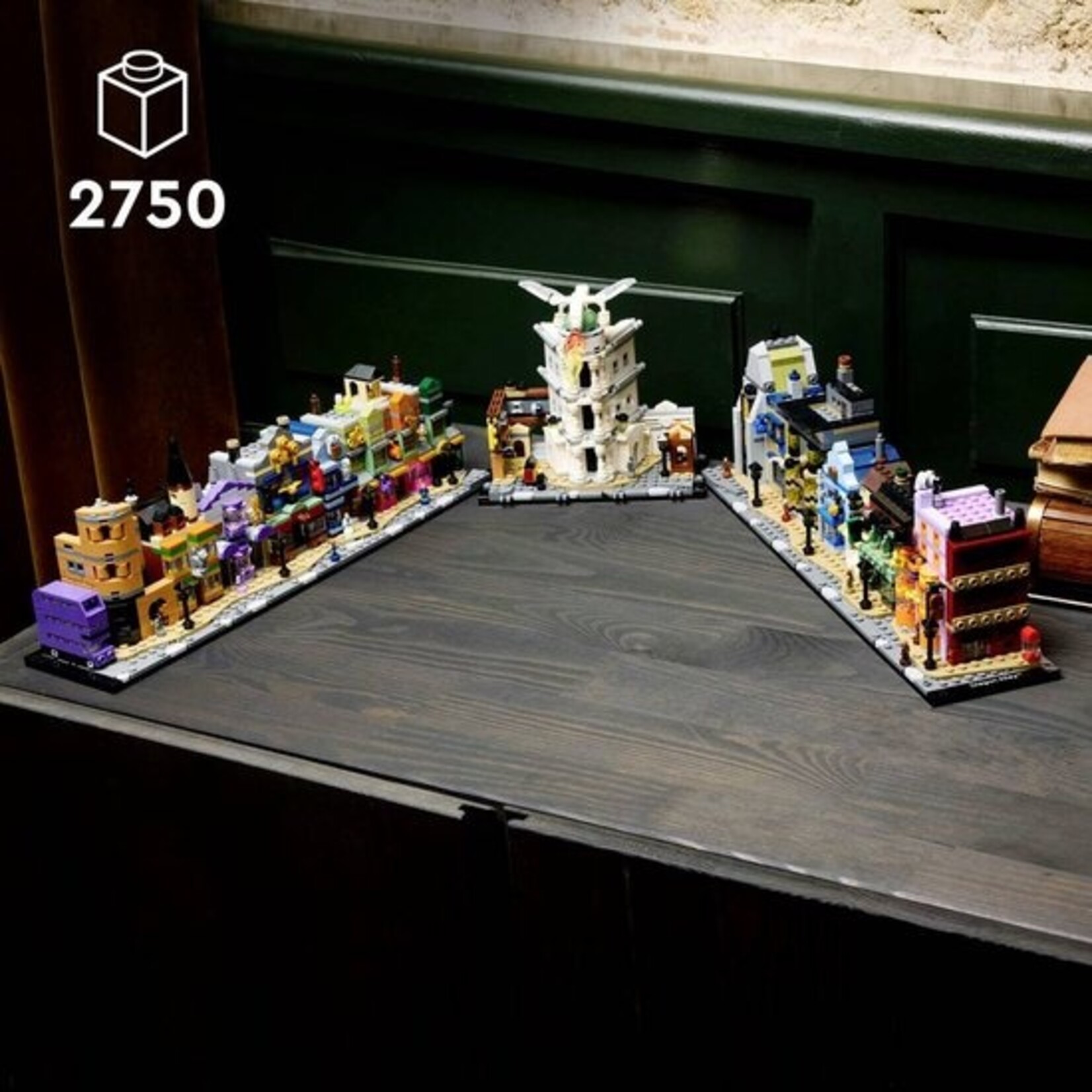 LEGO LEGO Harry Potter De Wegisweg tovenaarswinkels tovenaarsset - 76444