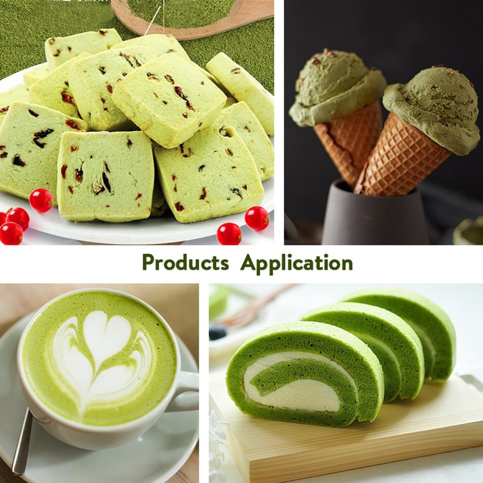 Matcha Tea - Japanese Green Tea Powder - Starter Set - 100 grams - Matcha Latte