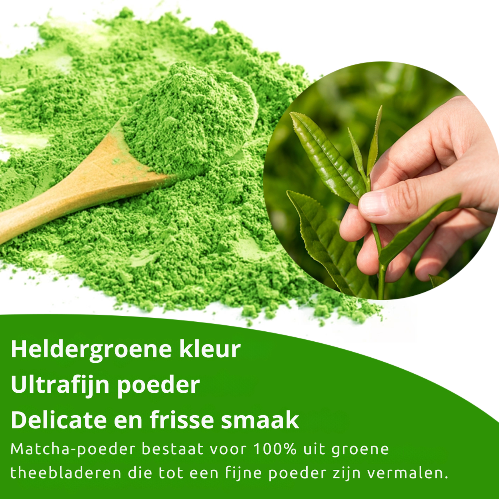 Parya Parya Matcha Poeder - 100 gram - Rijk aan Antioxidanten - Matcha Poeder - Groene thee - Matcha thee - Matcha Latte - Matcha Koffie