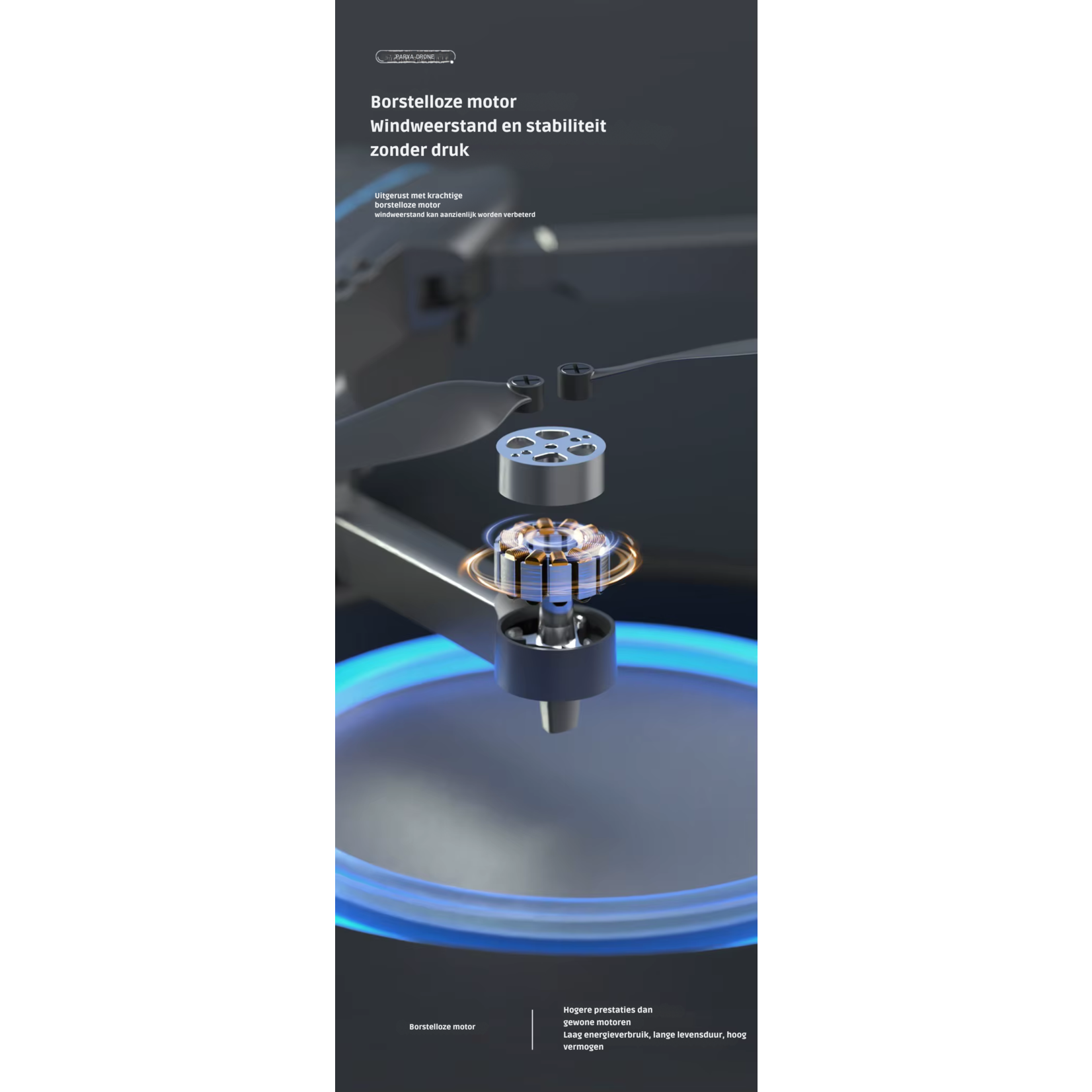 Dutch Wanted Dutch Wanted Max flow Drone - Afstandsbediening - Opbergtas - Full HD