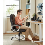 Bobbel Home Songmics - Ergonomische bureaustoel - Verstelbaar