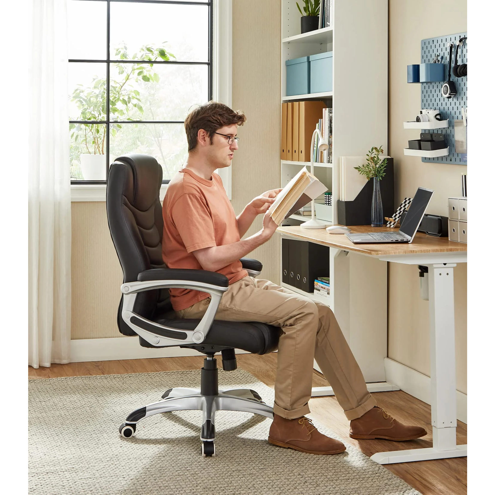 Bobbel Home Songmics - Ergonomic office chair - Adjustable