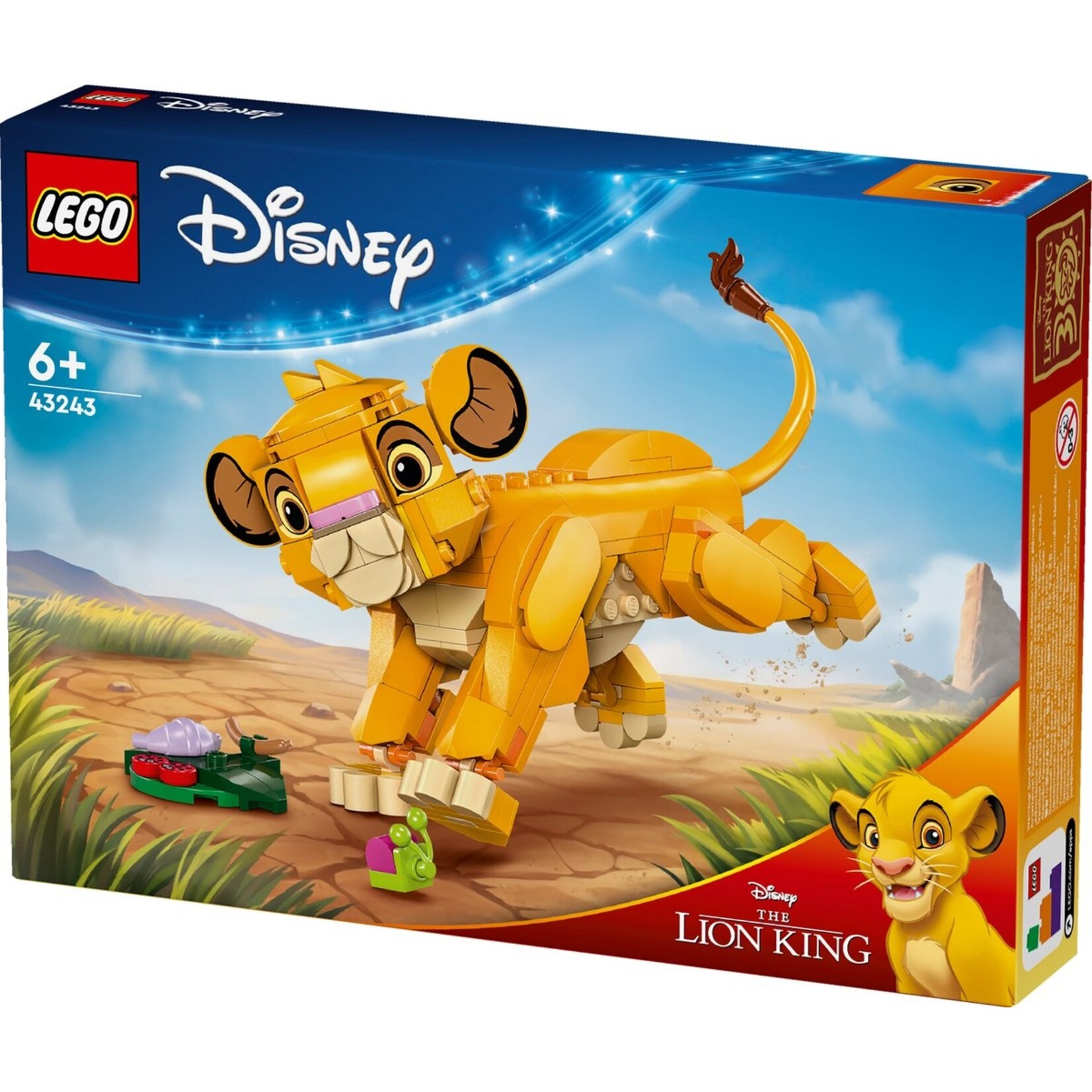 LEGO LEGO Disney Simba de Leeuwenkoning als welp - 43243