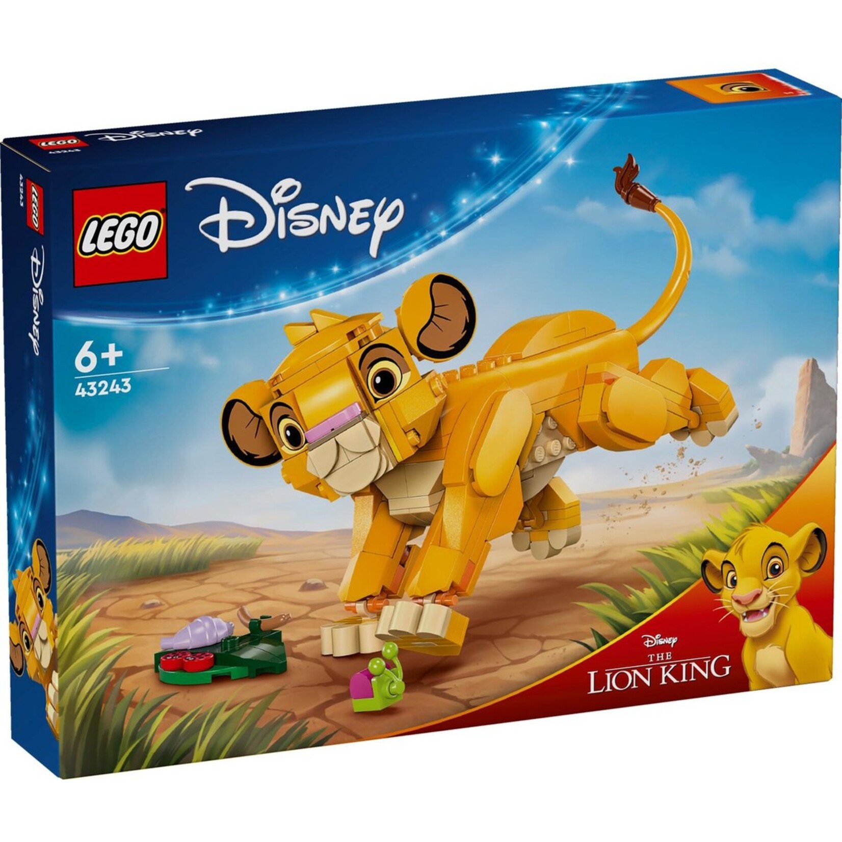 LEGO LEGO Disney Simba de Leeuwenkoning als welp - 43243