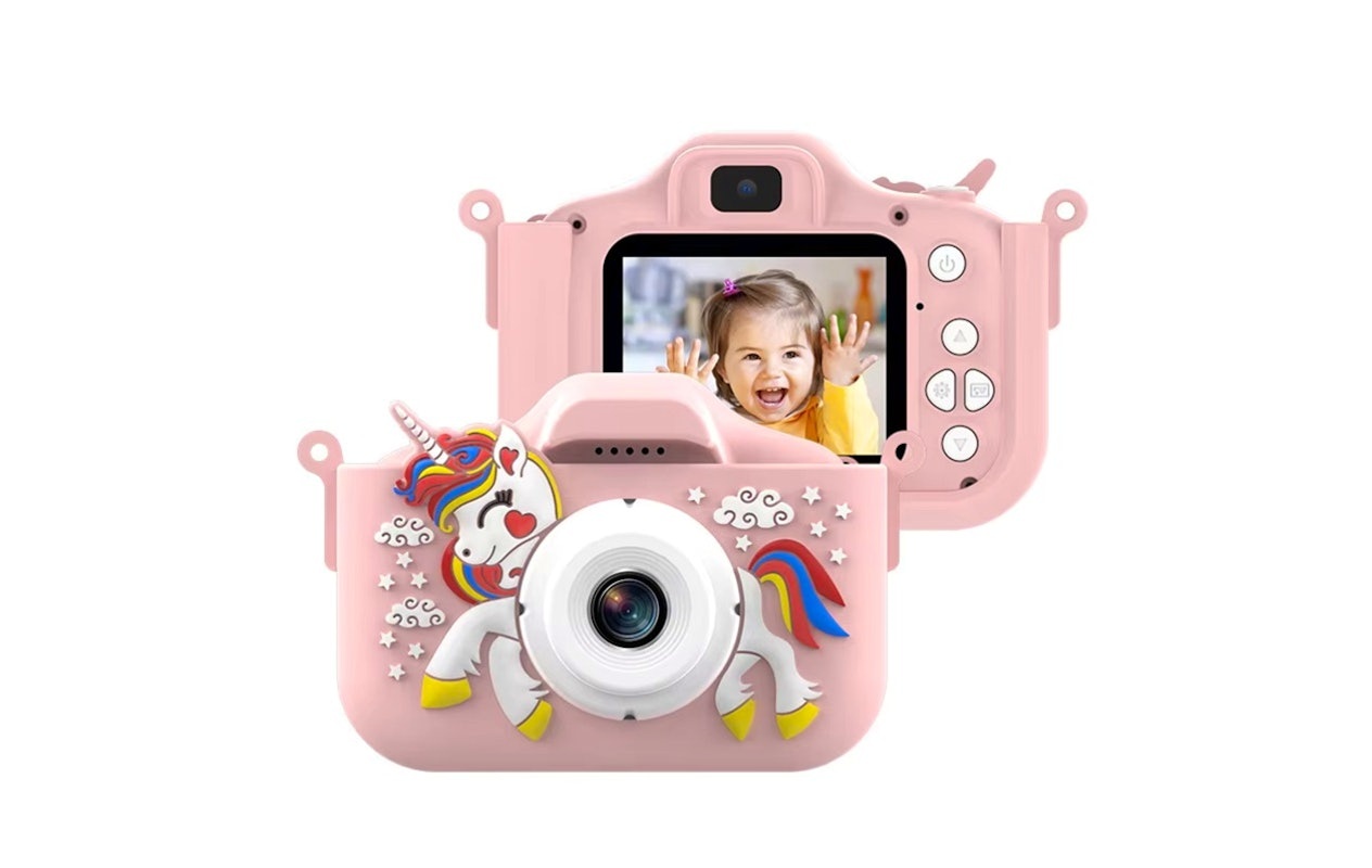 Bobbel Home Digitale Kindercamera HD 1080p - Fototoestel Voor Kinderen