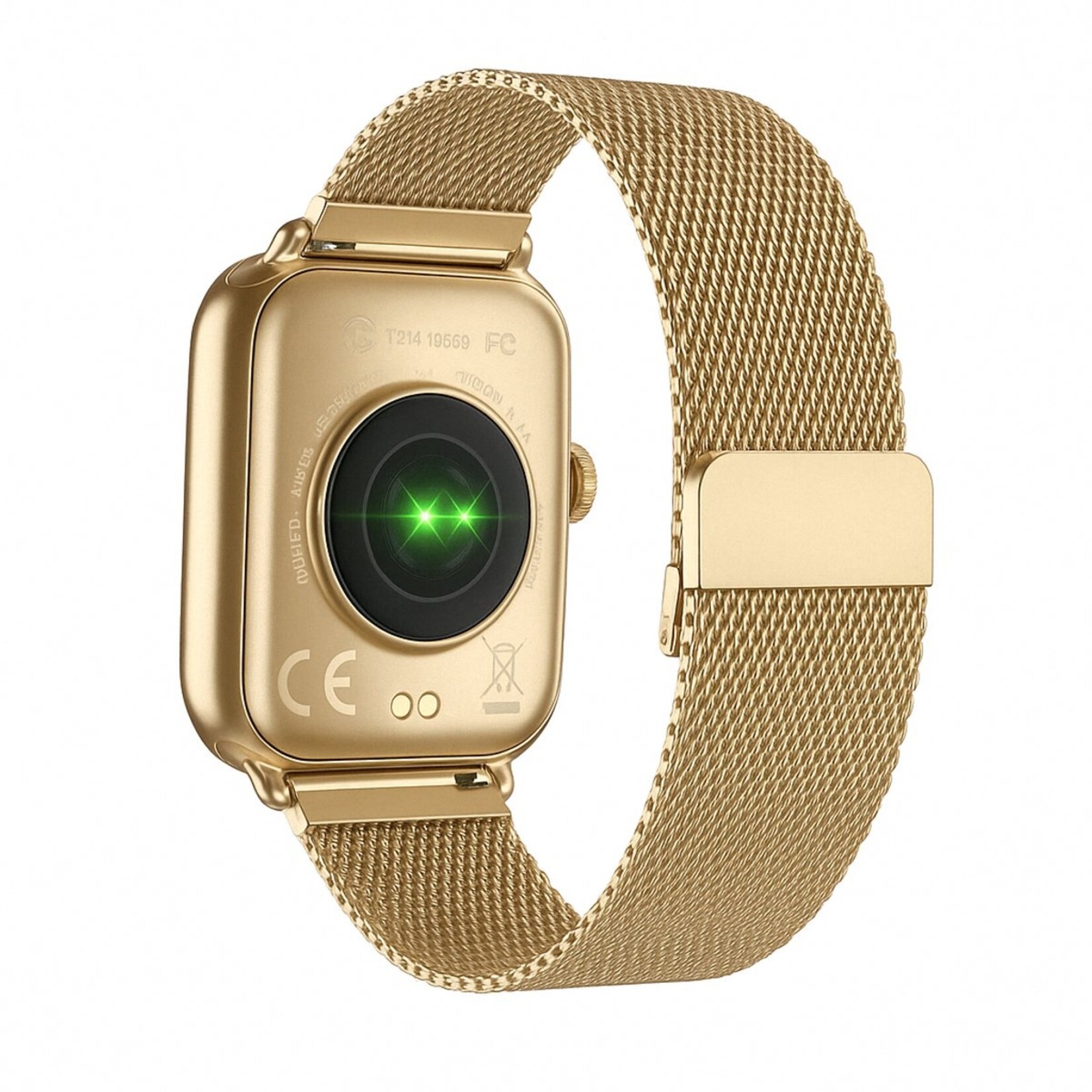 Parya Parya Official gold smartwatch met stappenteller