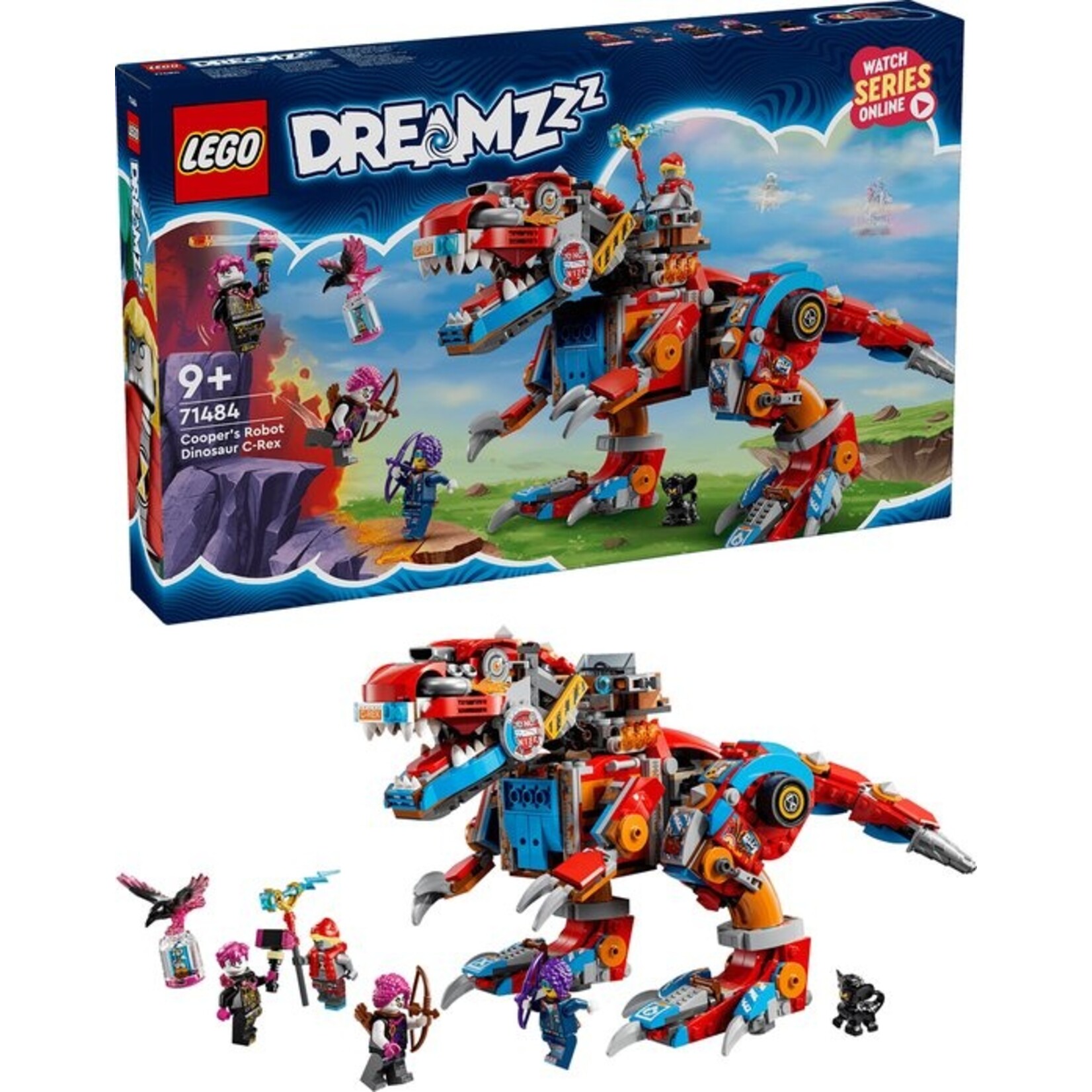 LEGO LEGO DREAMZzz Coopers robotdinosaurus C. Rex - 71484